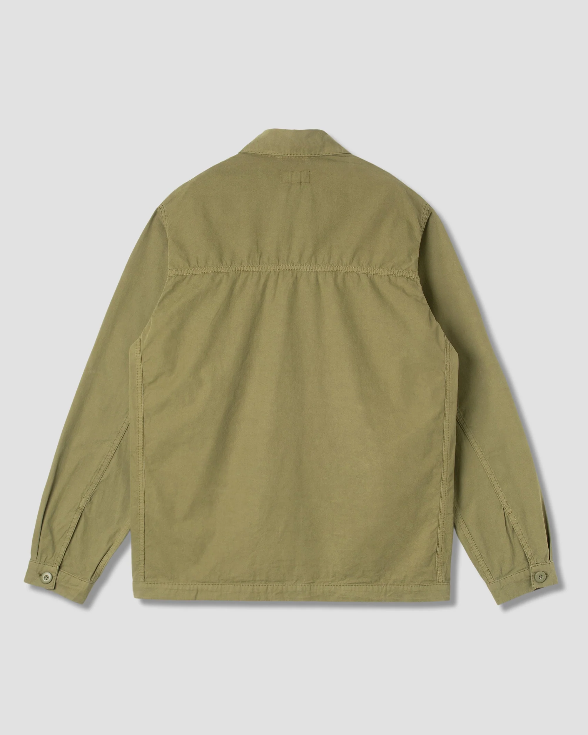 Coverall Jacket - Olive Poplin - Image 2