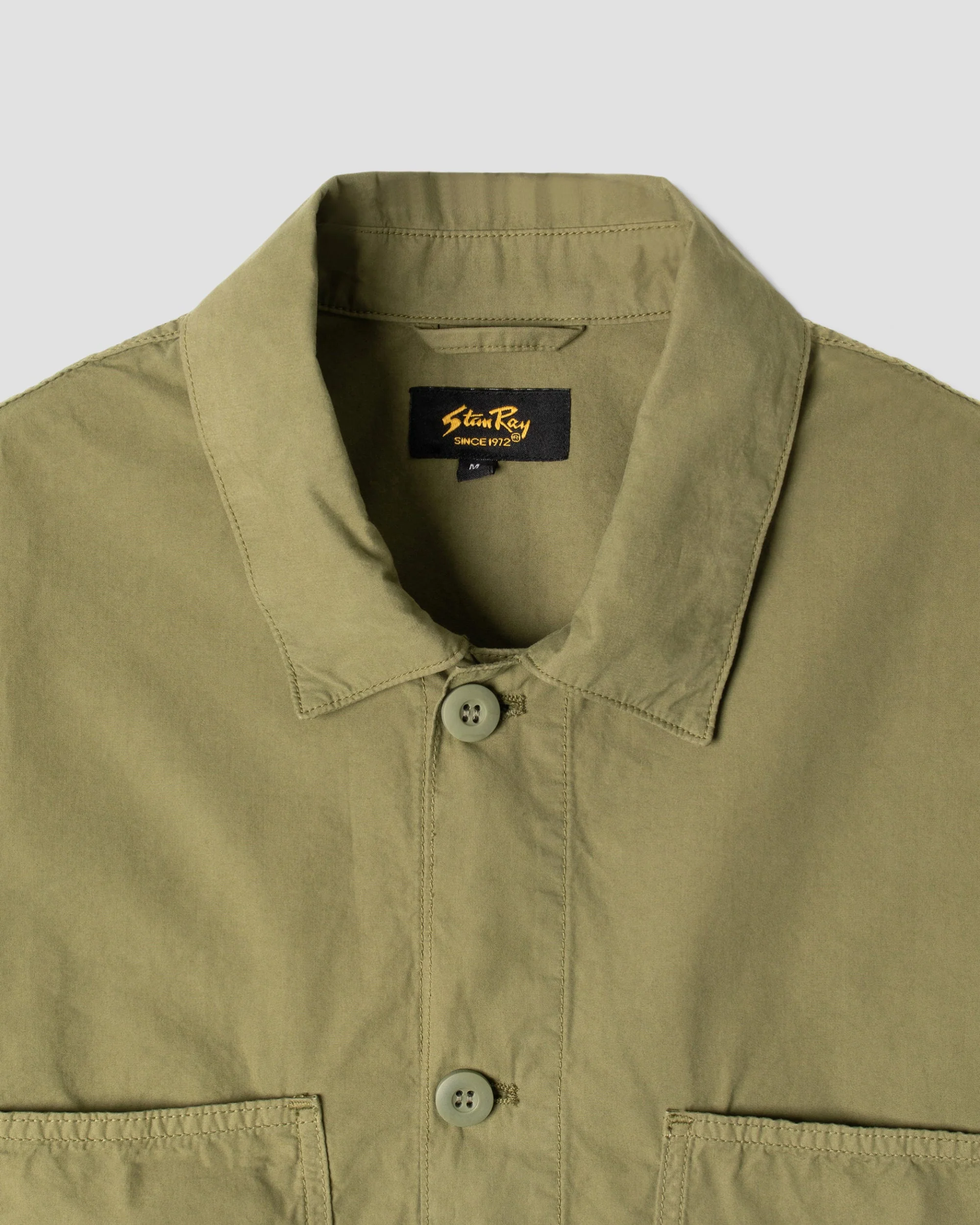 Coverall Jacket - Olive Poplin - Image 4
