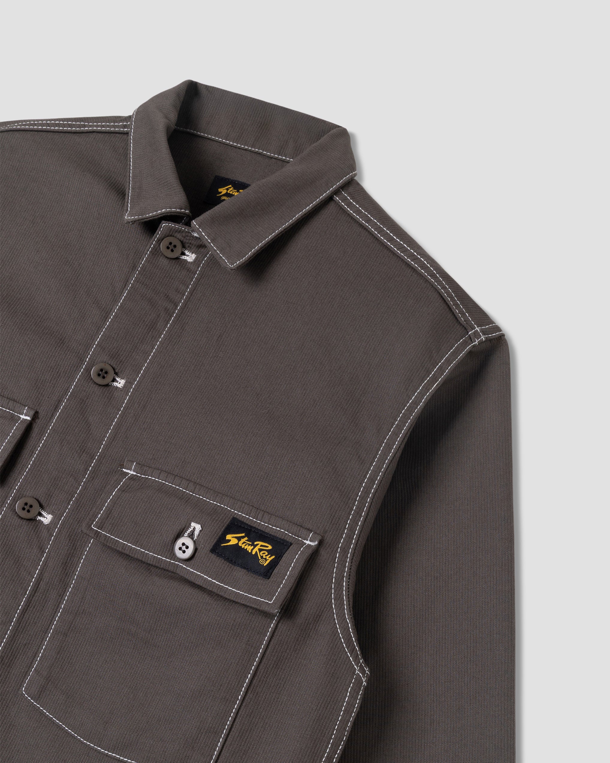 CPO Shirt - Charcoal Bedford - Image 6