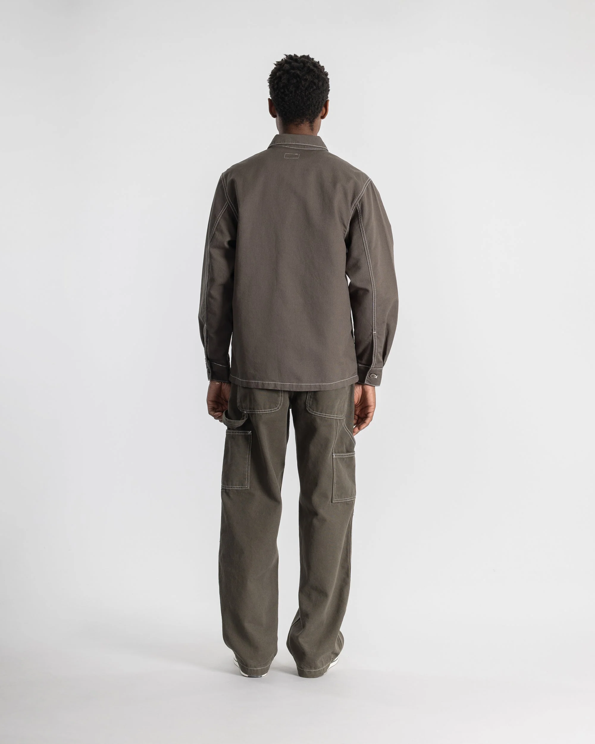 CPO Shirt - Charcoal Bedford - Image 7