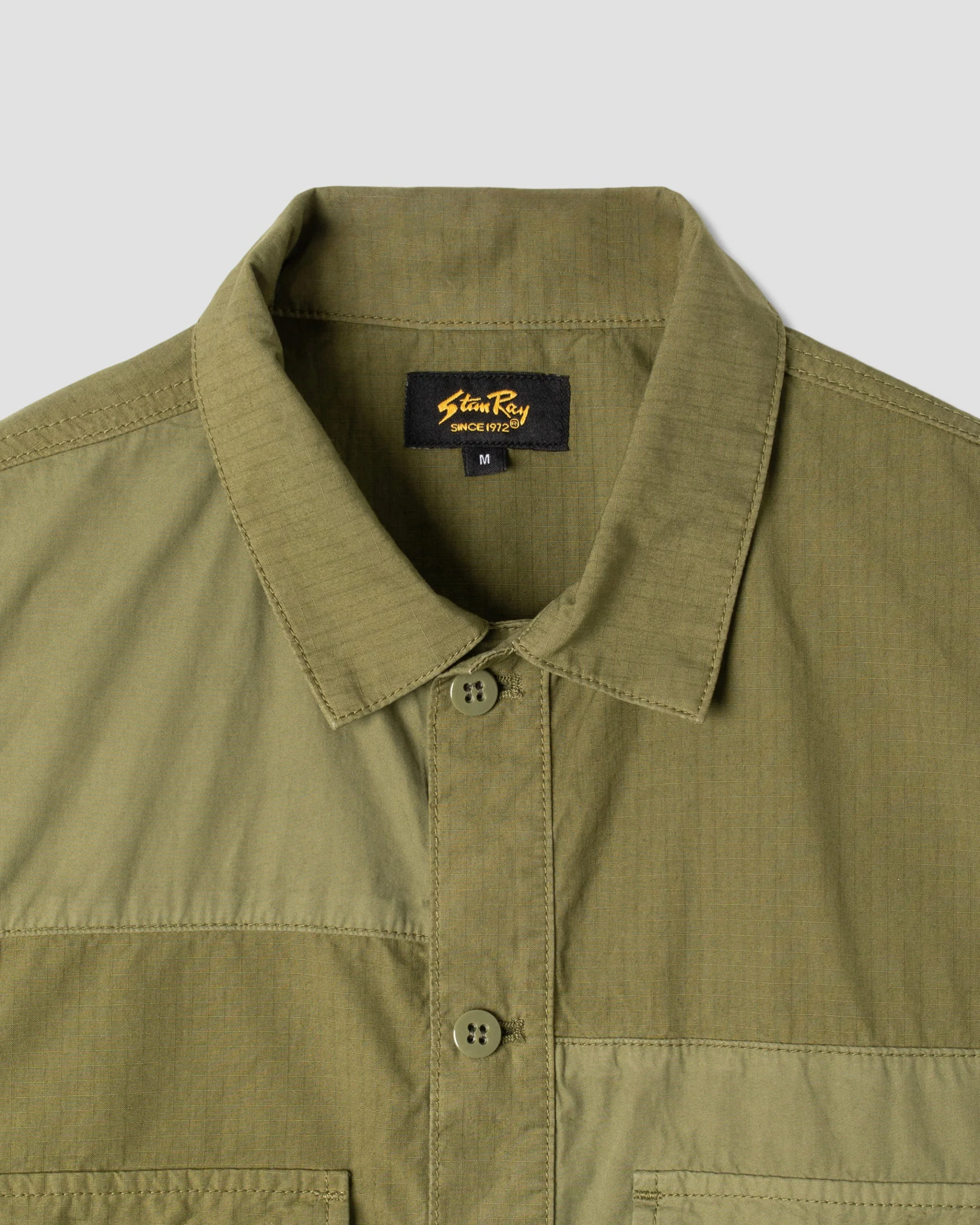 Cpo Shirt - Olive/Poplin Mix - Image 3
