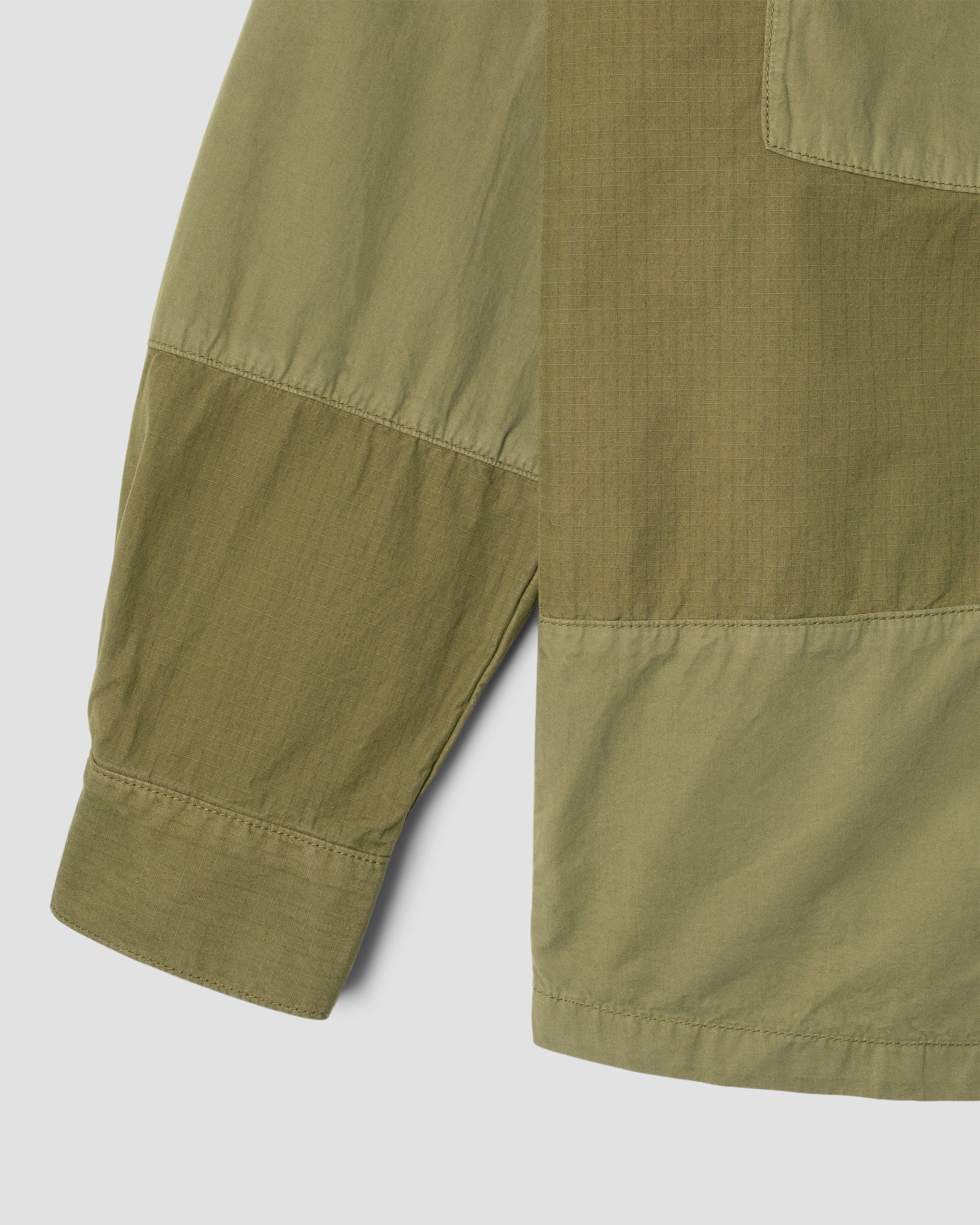 Cpo Shirt - Olive/Poplin Mix - Image 4