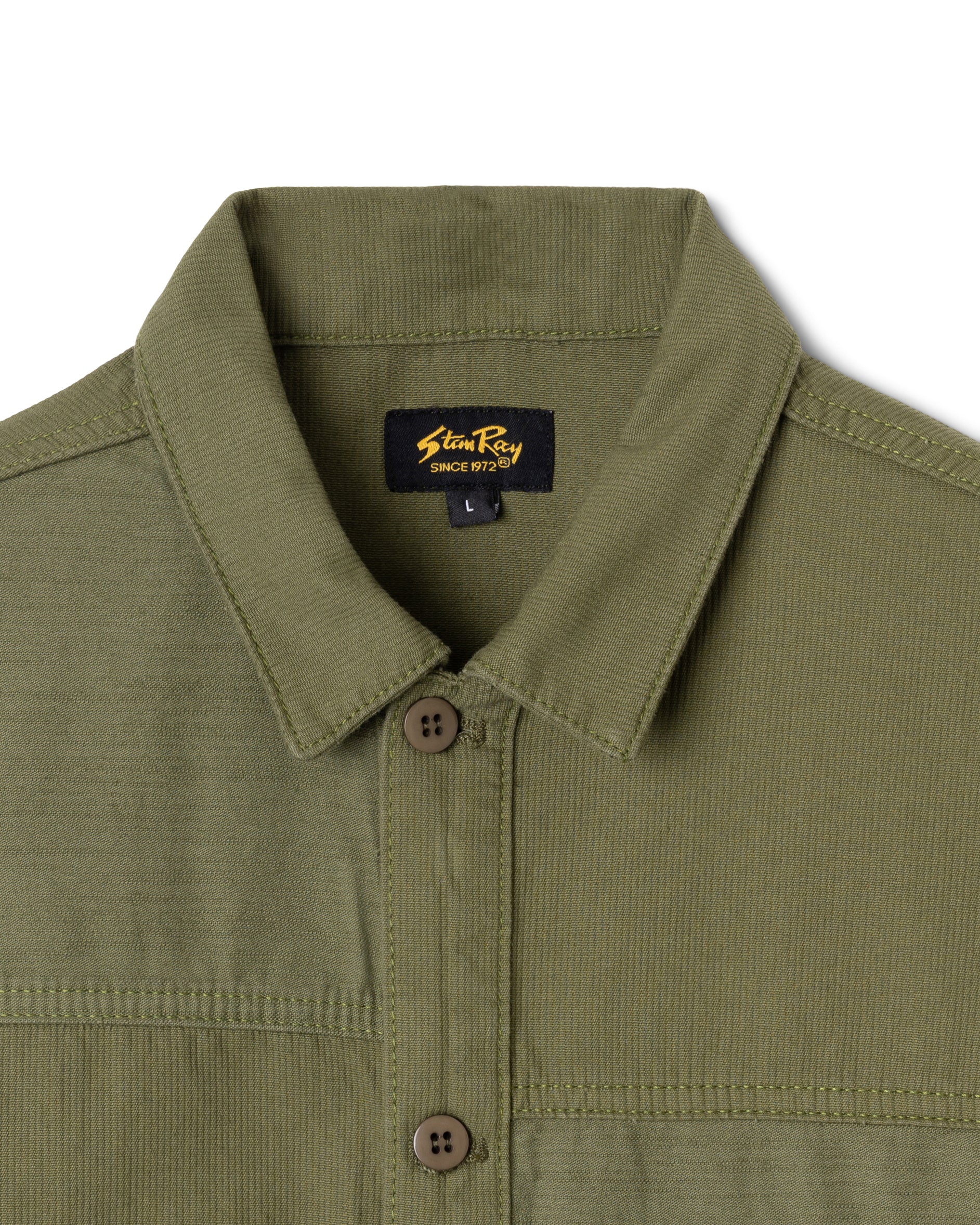 CPO Shirt - Olive Poplin/Sateen - Image 3
