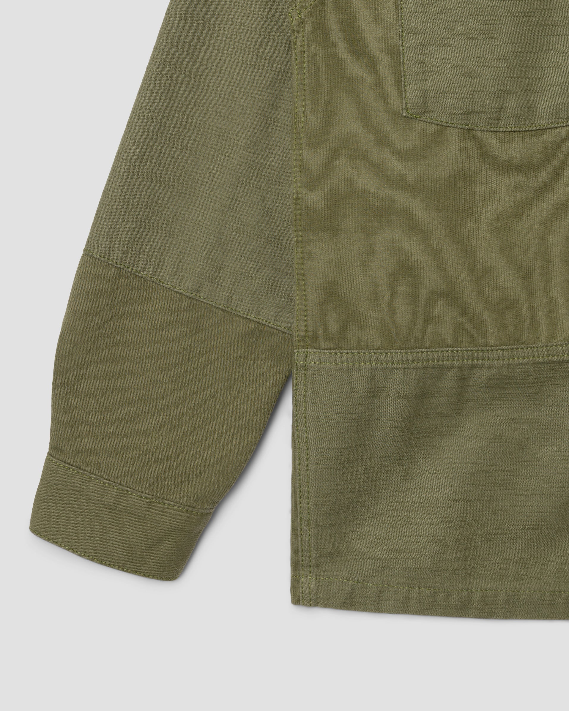 CPO Shirt - Olive Poplin/Sateen - Image 4