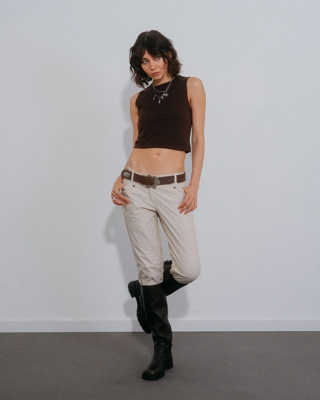 Ceinture Dakota - Marron Foncé - Image 3