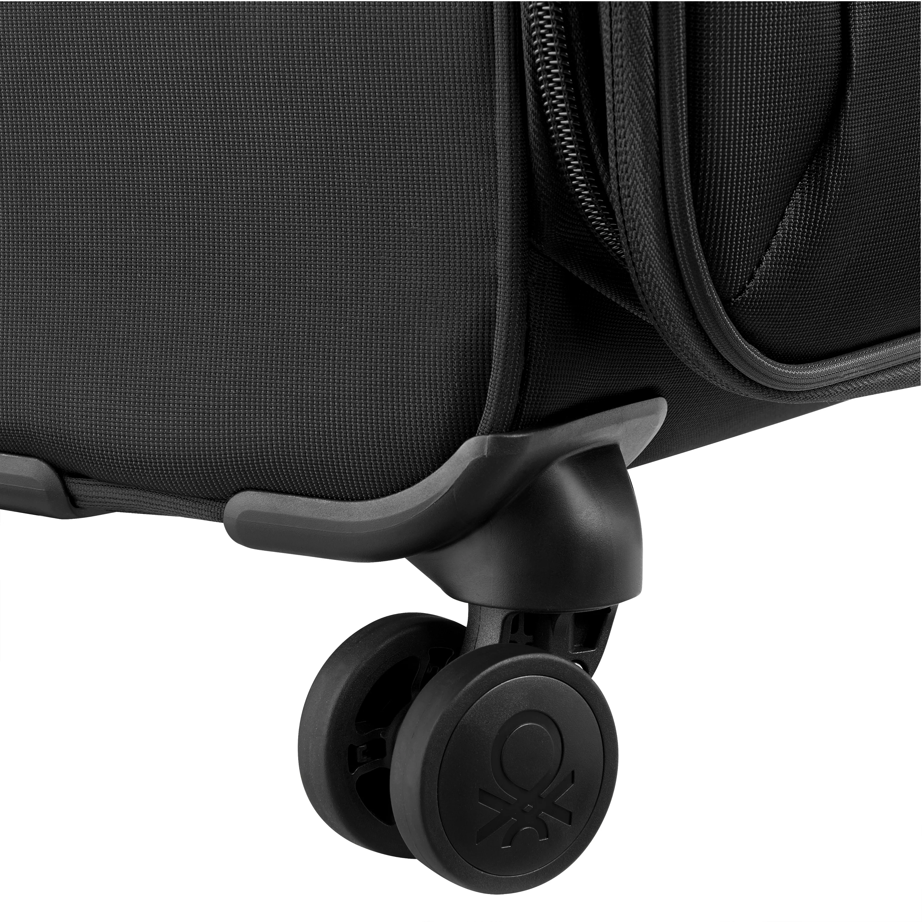 Valise Trolley Petite Color Block - Noir - Image 8