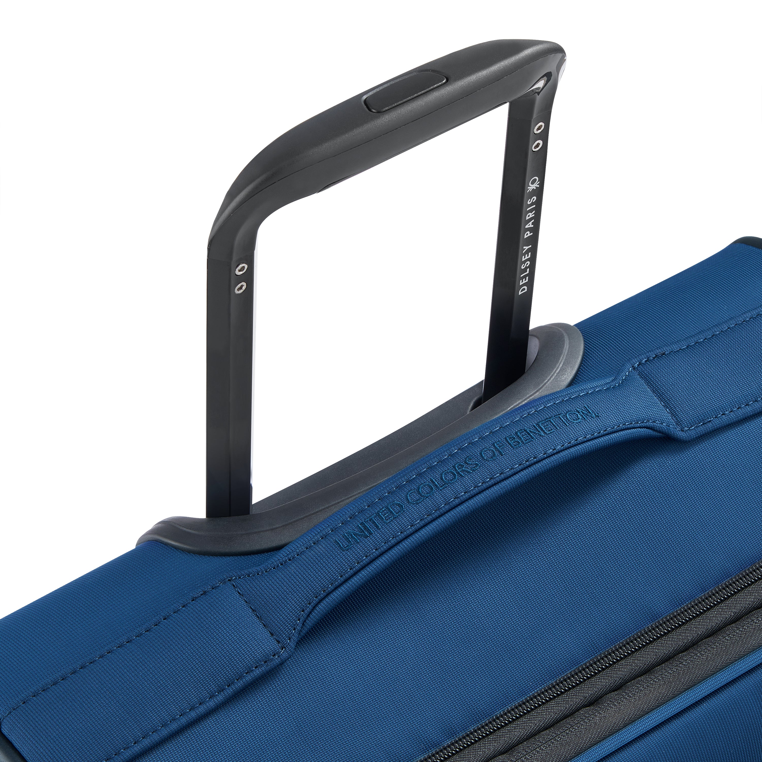 Valise Trolley Petite Color Block - Bleu Marine - Image 7
