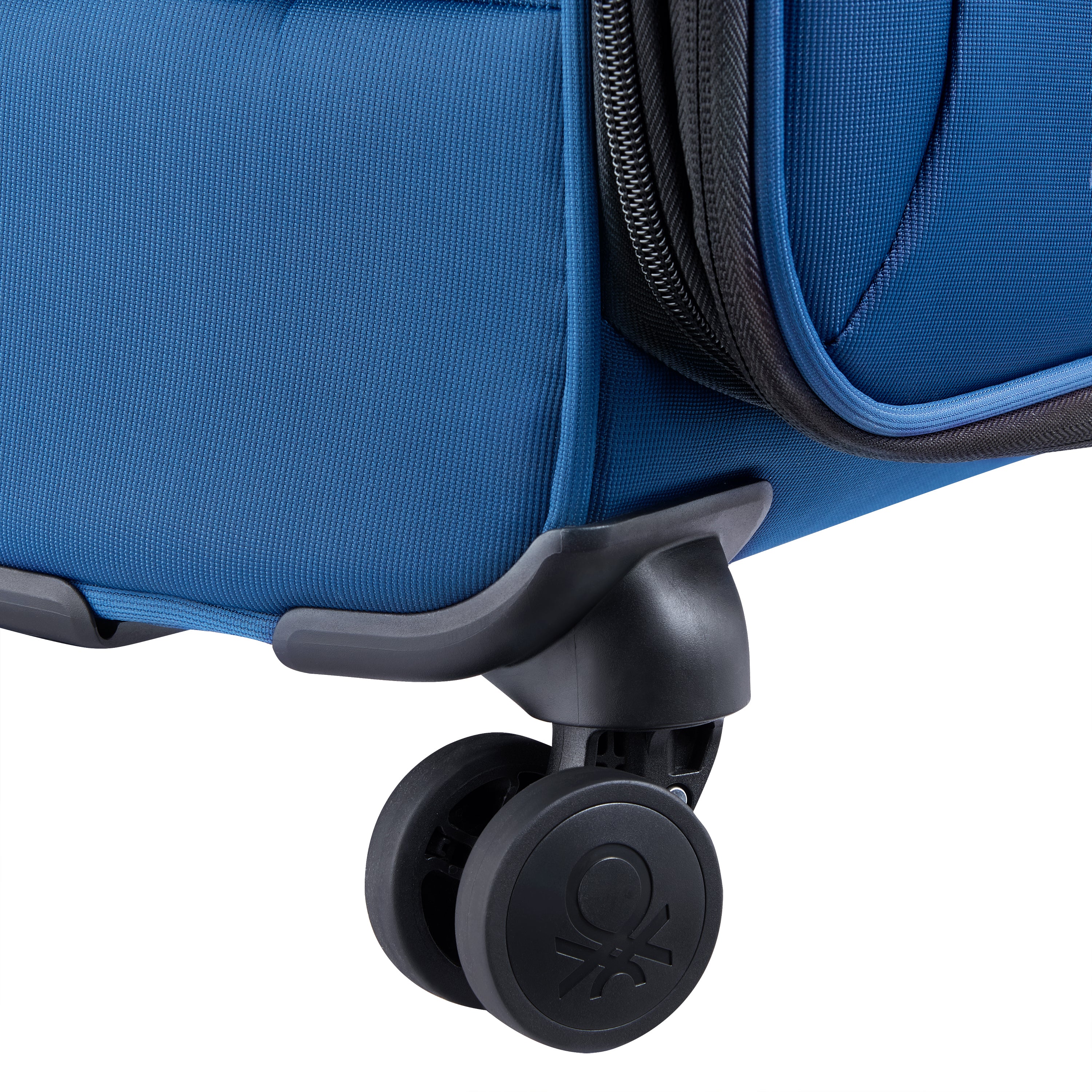 Valise Trolley Petite Color Block - Bleu Marine - Image 8
