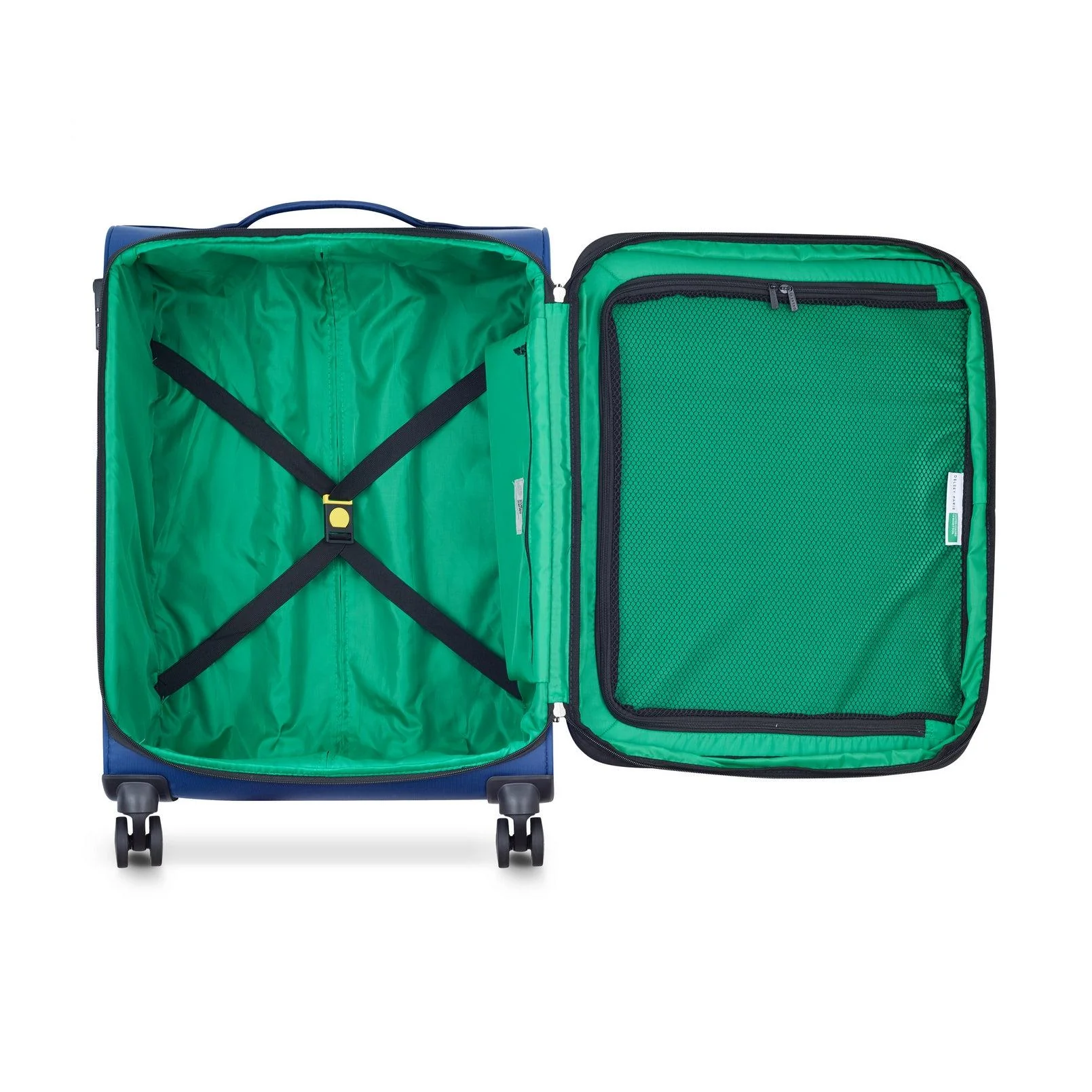 Valise Moyen Séjour Color Block - Bleu Marine - Image 3