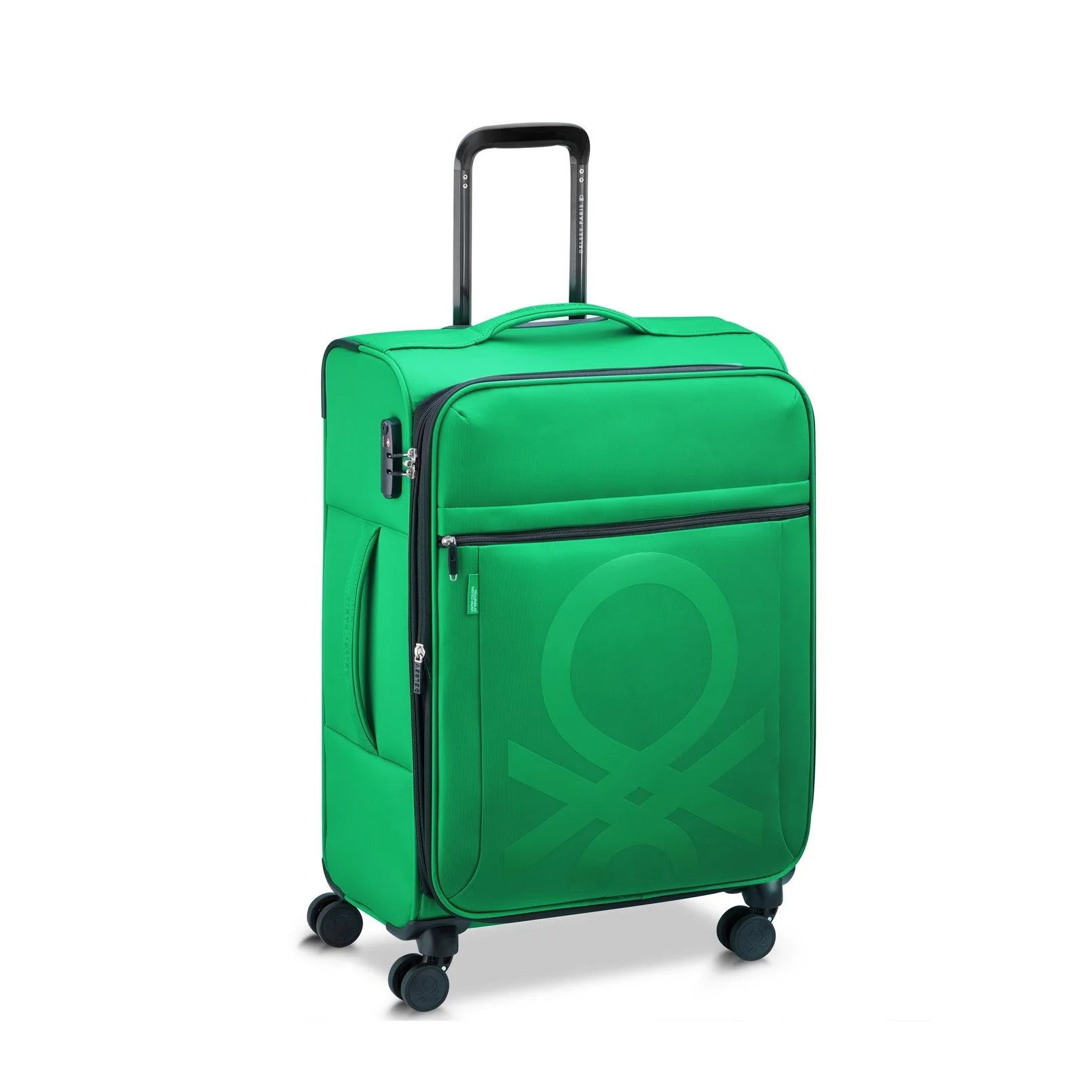 Valise Moyen Séjour Color Block - Vert - Image 2