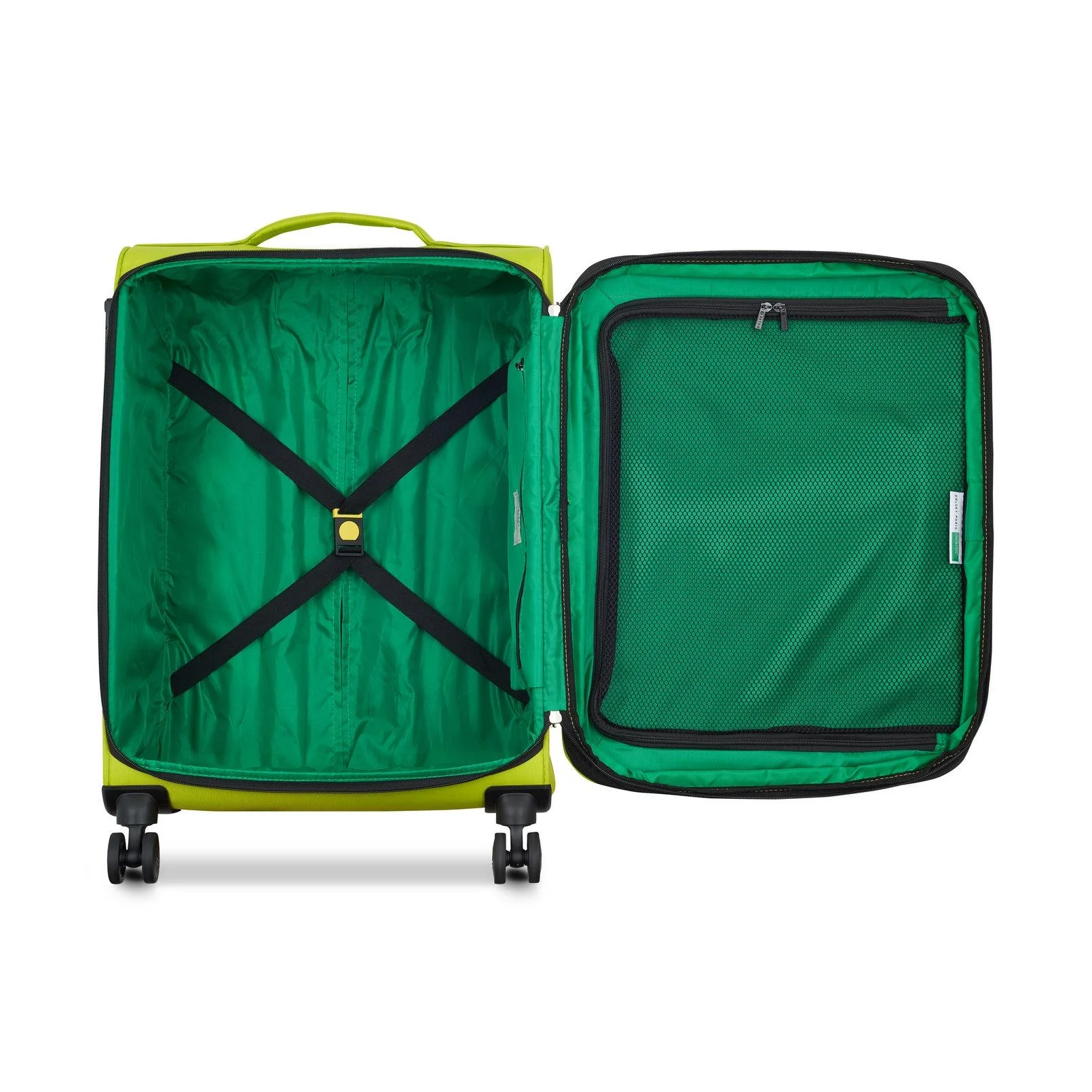 Valise Moyen Séjour Color Block - Citron Vert - Image 3