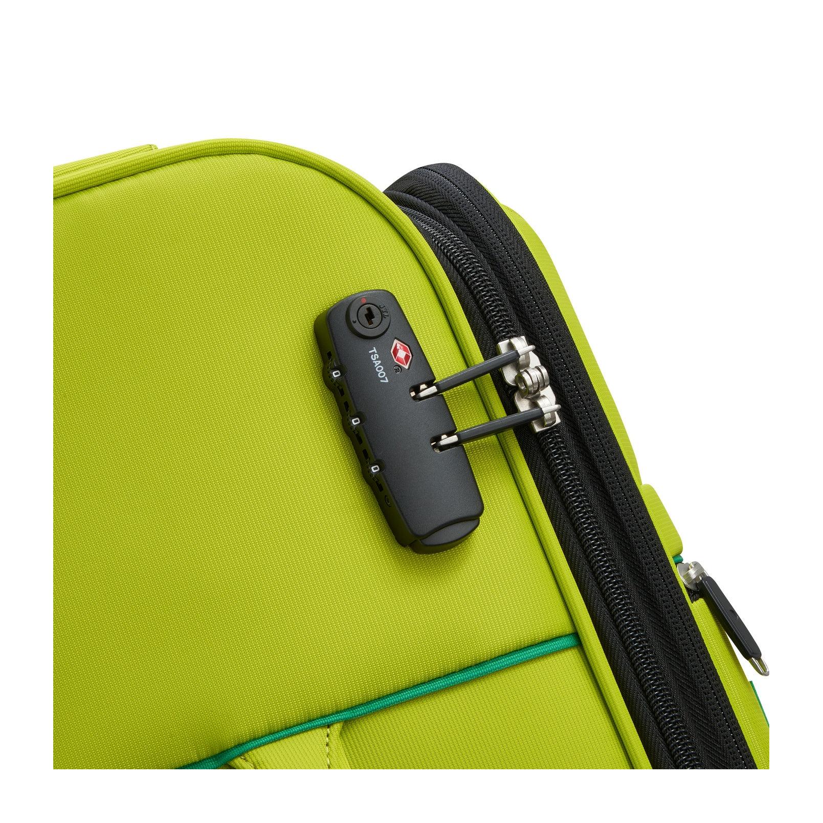 Valise Moyen Séjour Color Block - Citron Vert - Image 6