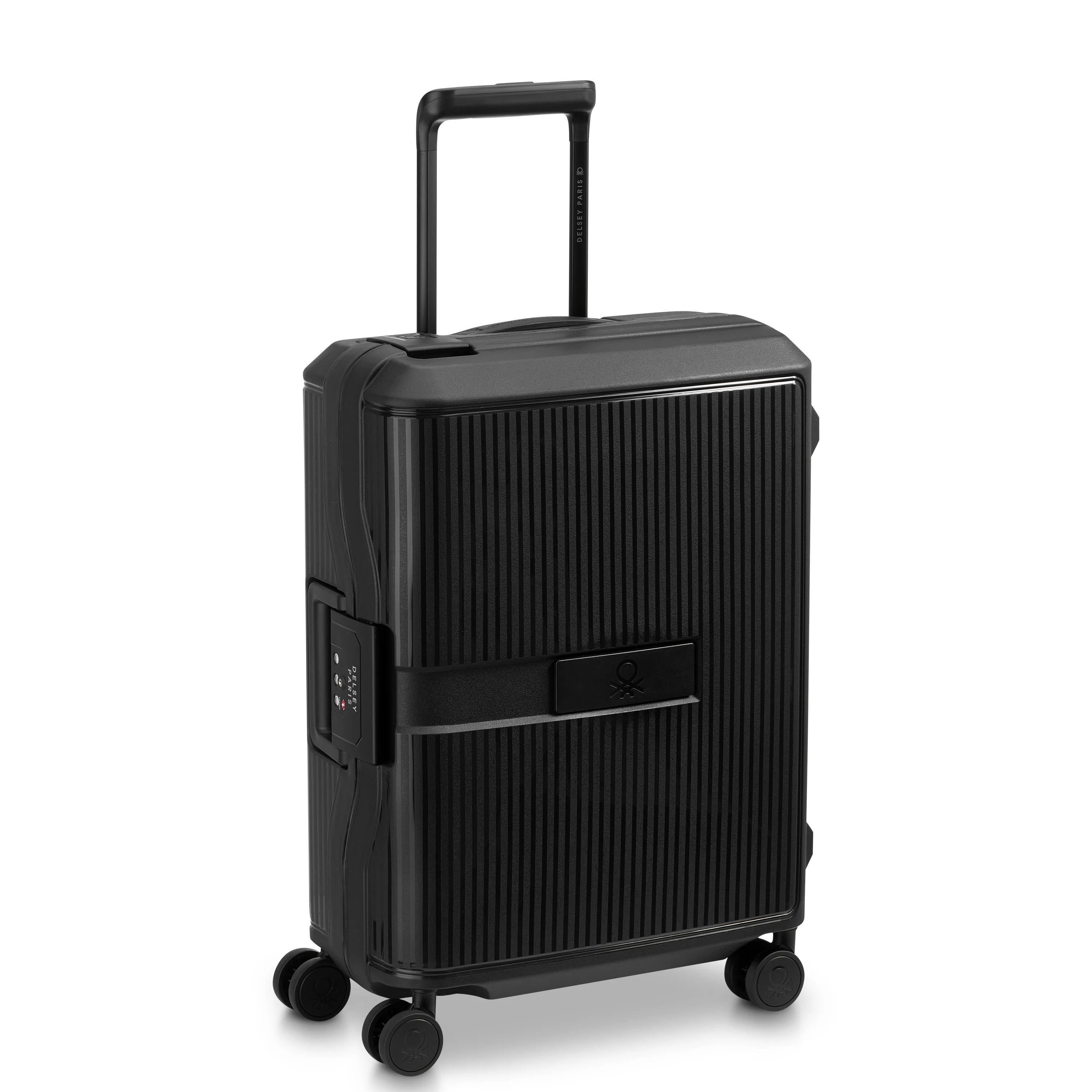 Valise Trolley Petite Color Block Hardside - Noir - Image 2