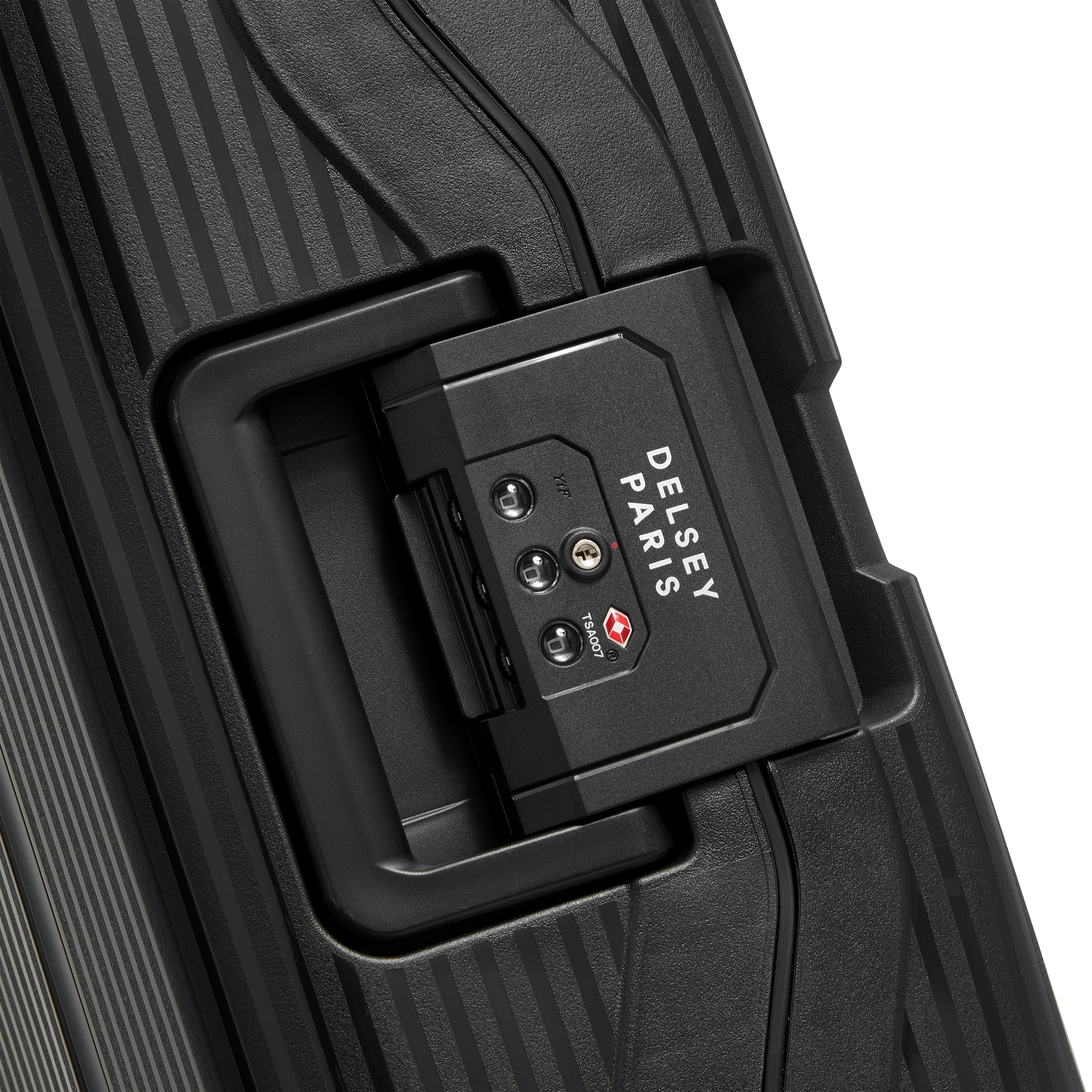 Valise Trolley Petite Color Block Hardside - Noir - Image 6