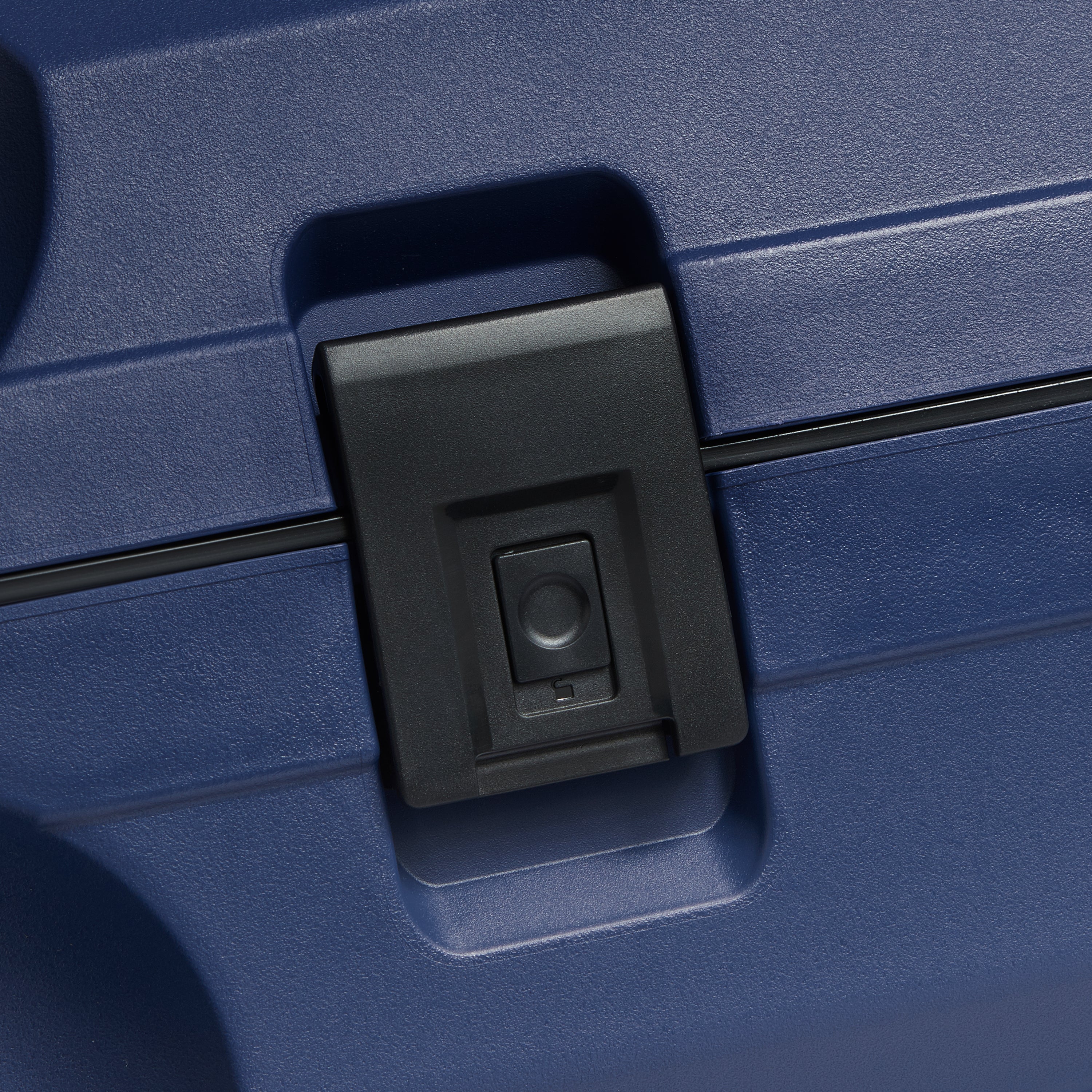Valise Trolley Petite Color Block Hardside - Bleu Marine - Image 3