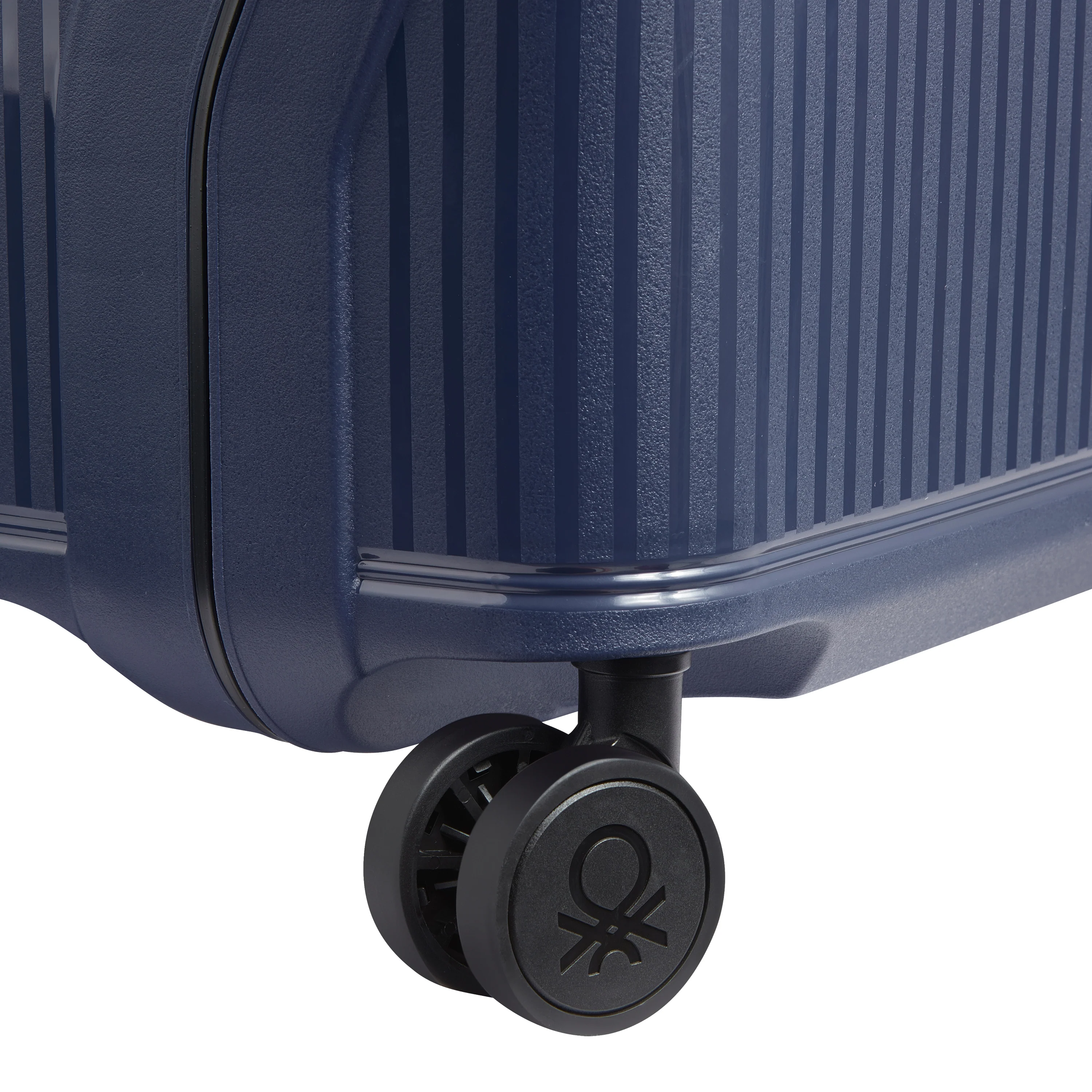 Valise Trolley Petite Color Block Hardside - Bleu Marine - Image 5