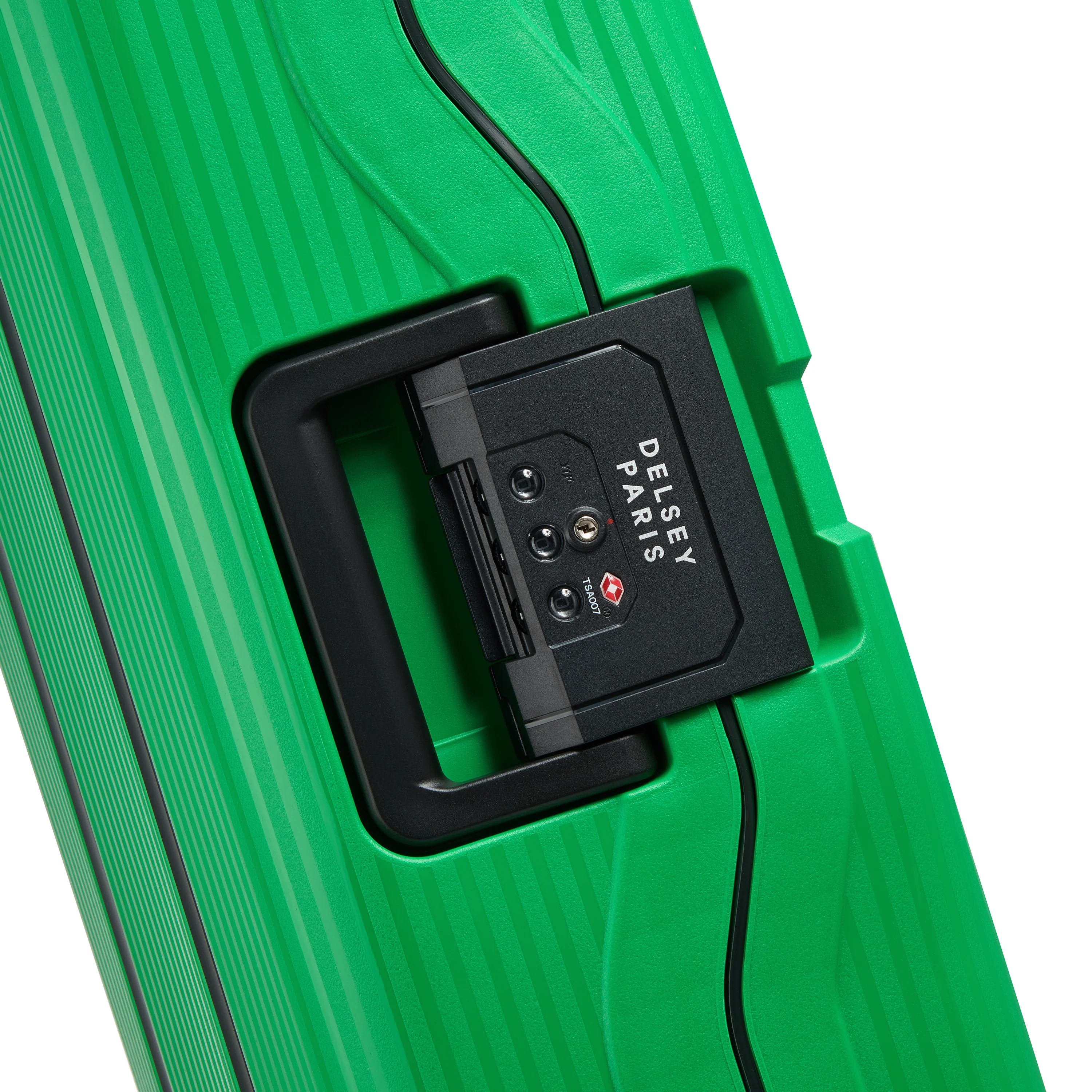 Valise Trolley Petite Color Block Hardside - Vert - Image 7