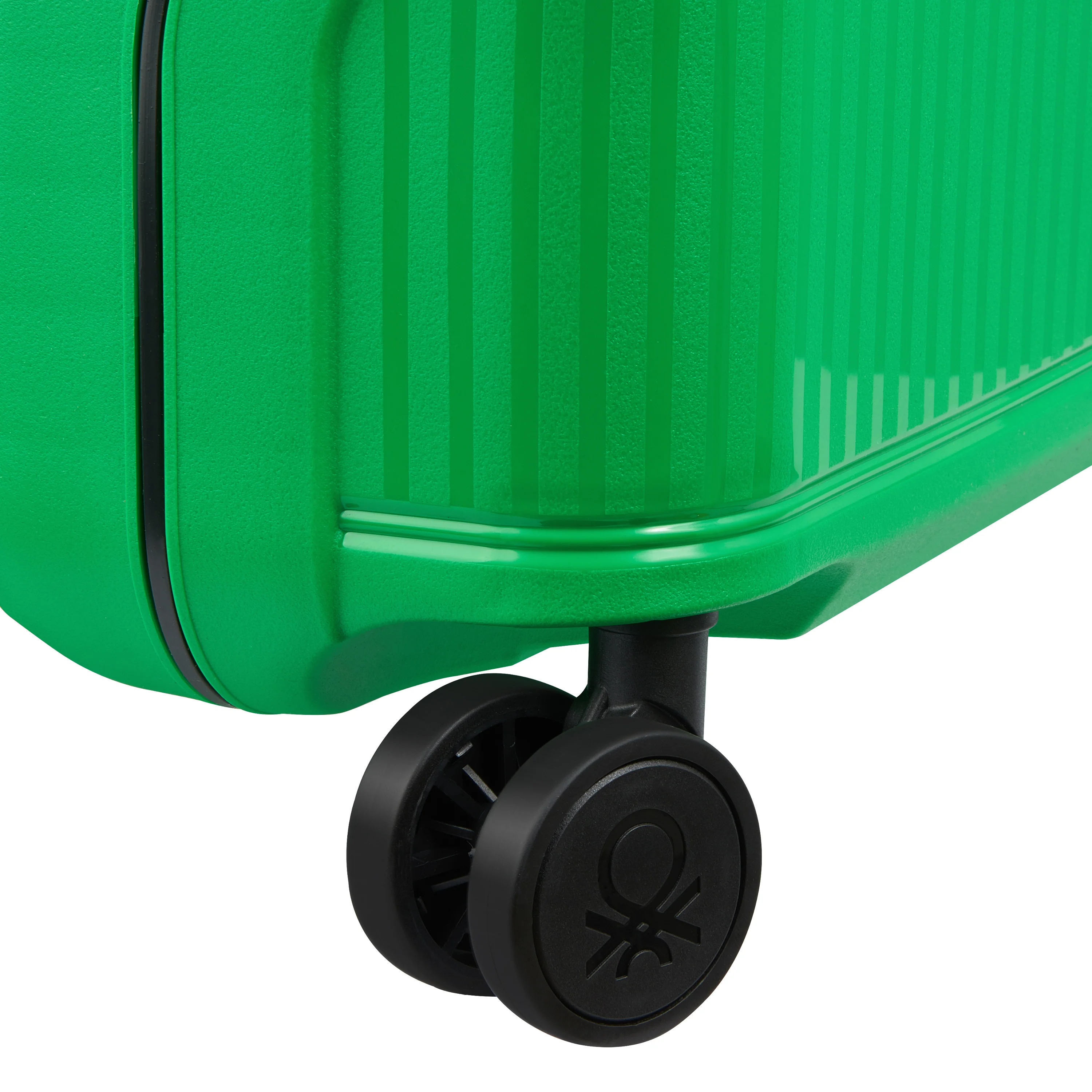 Valise Trolley Petite Color Block Hardside - Vert - Image 8