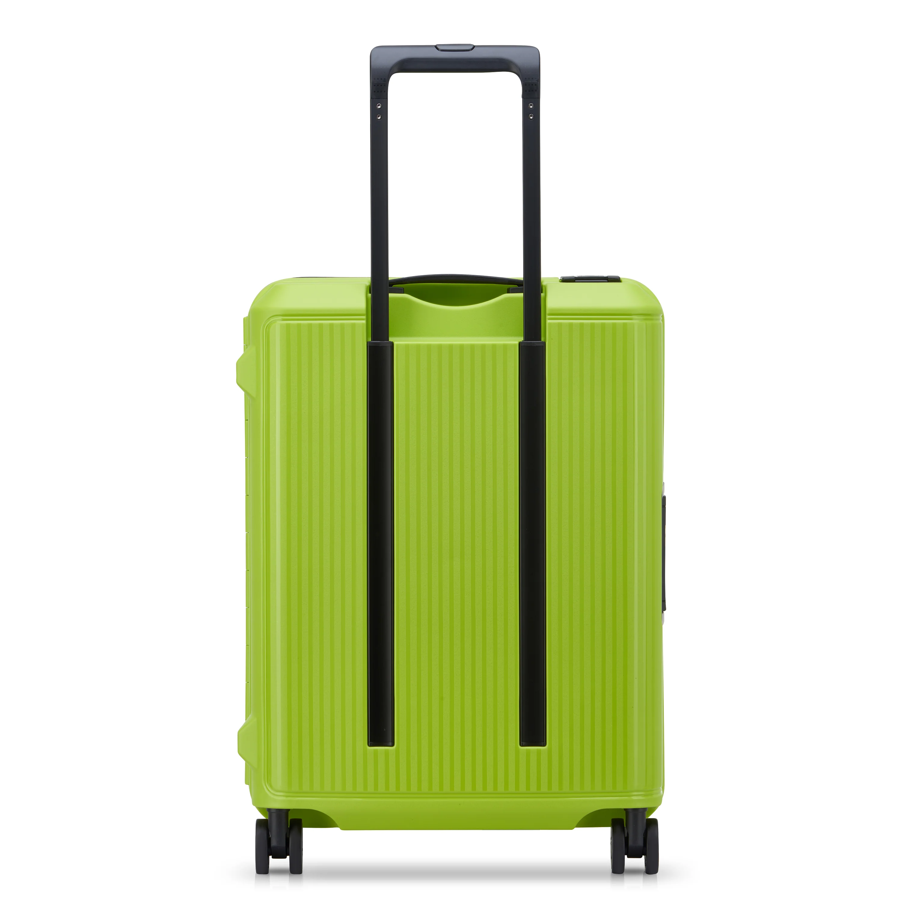 Valise Trolley Petite Color Block Hardside - Citron Vert - Image 4