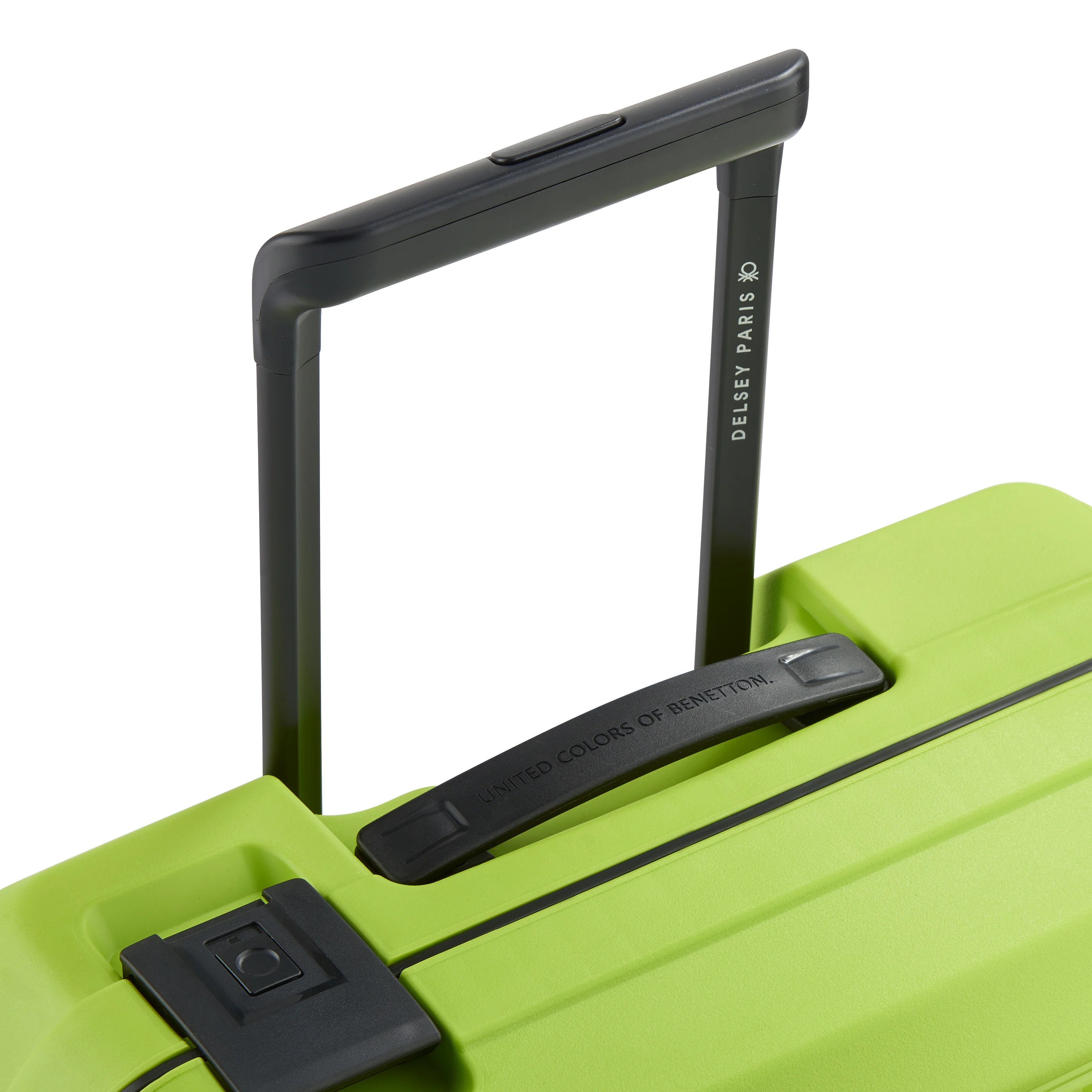 Valise Trolley Petite Color Block Hardside - Citron Vert - Image 8