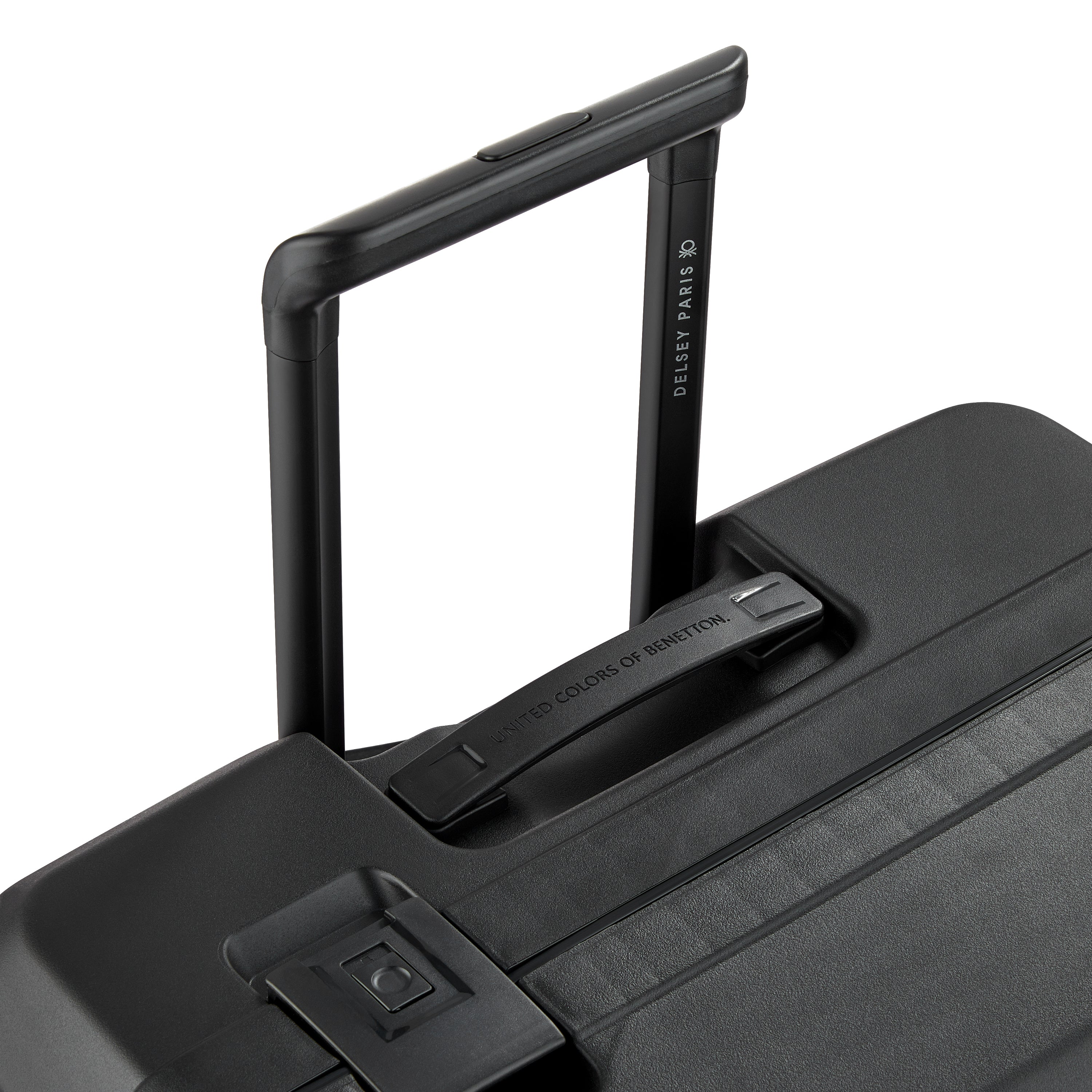 Valise Trolley Moyenne Color Block Hardside - Noir - Image 7