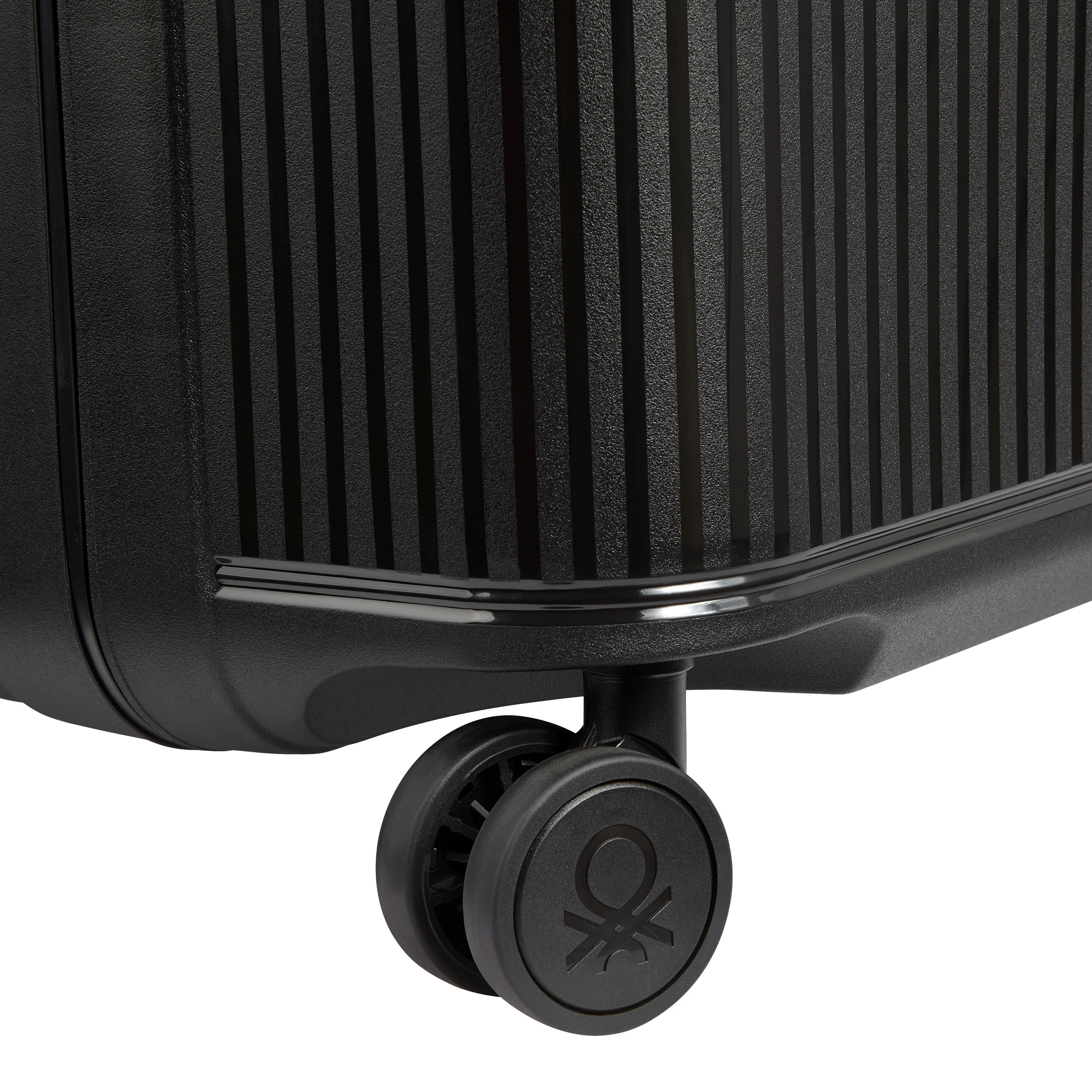 Valise Trolley Moyenne Color Block Hardside - Noir - Image 8