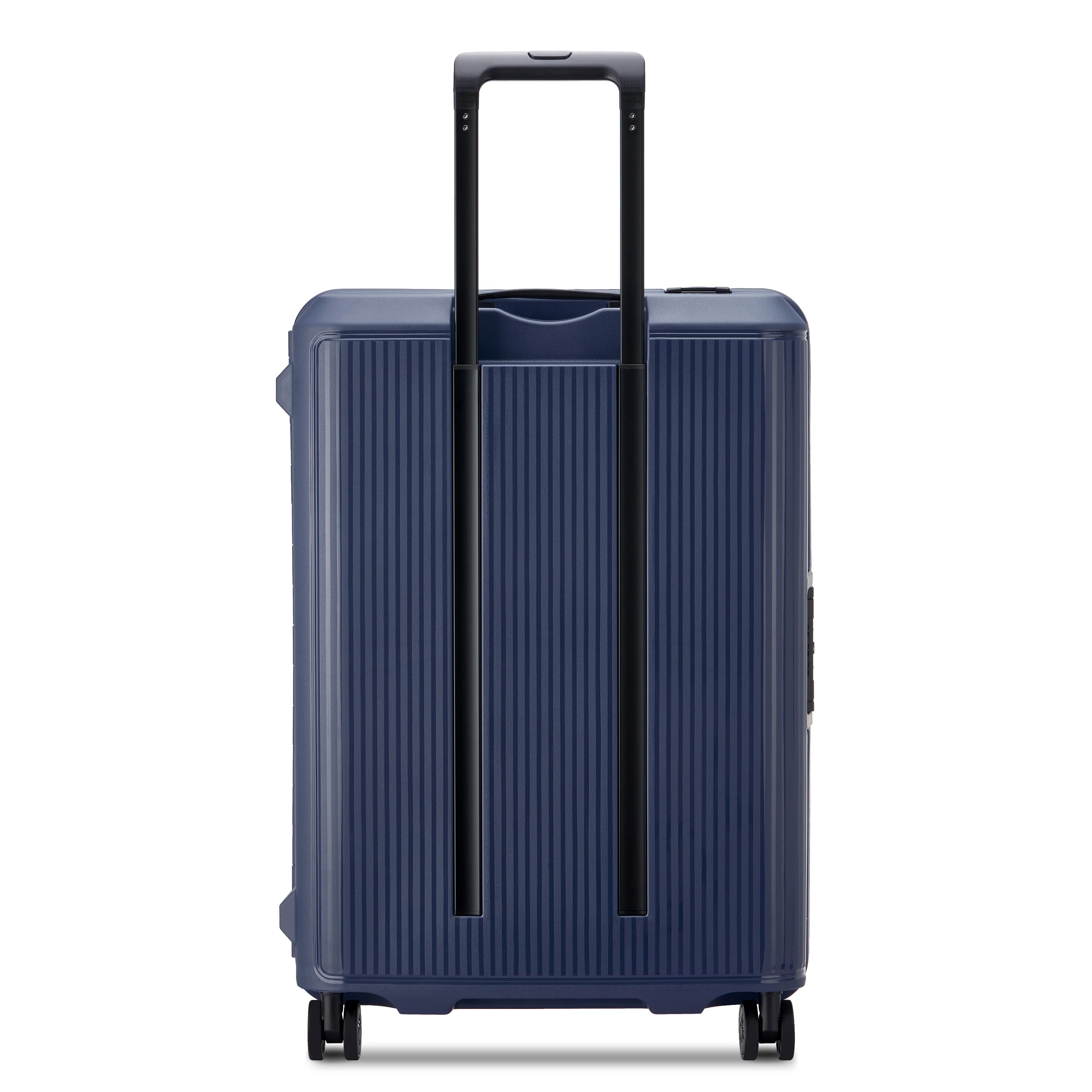 Valise Trolley Moyenne Color Block Hardside - Bleu Marine - Image 3