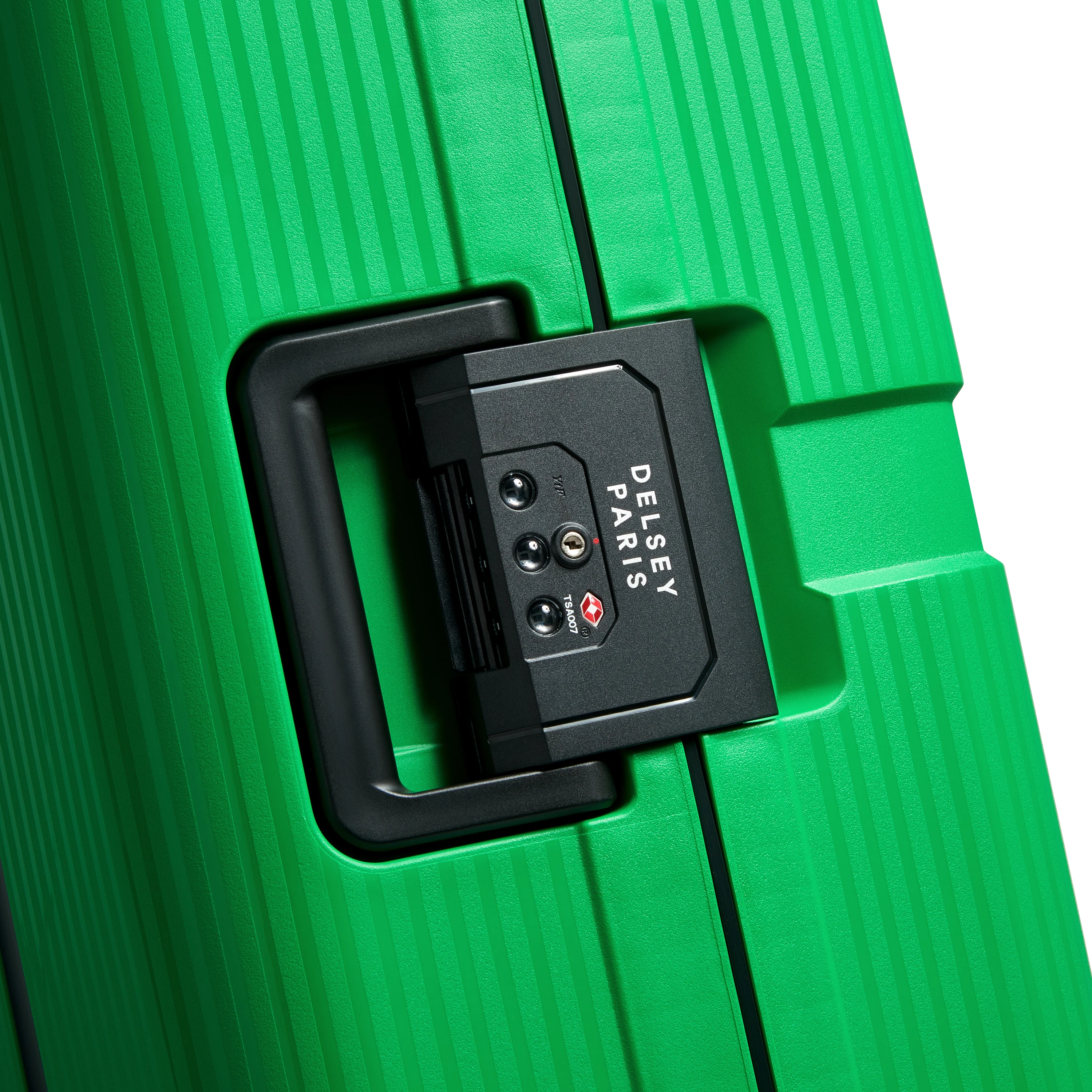 Valise Trolley Moyenne Color Block Hardside - Vert - Image 2