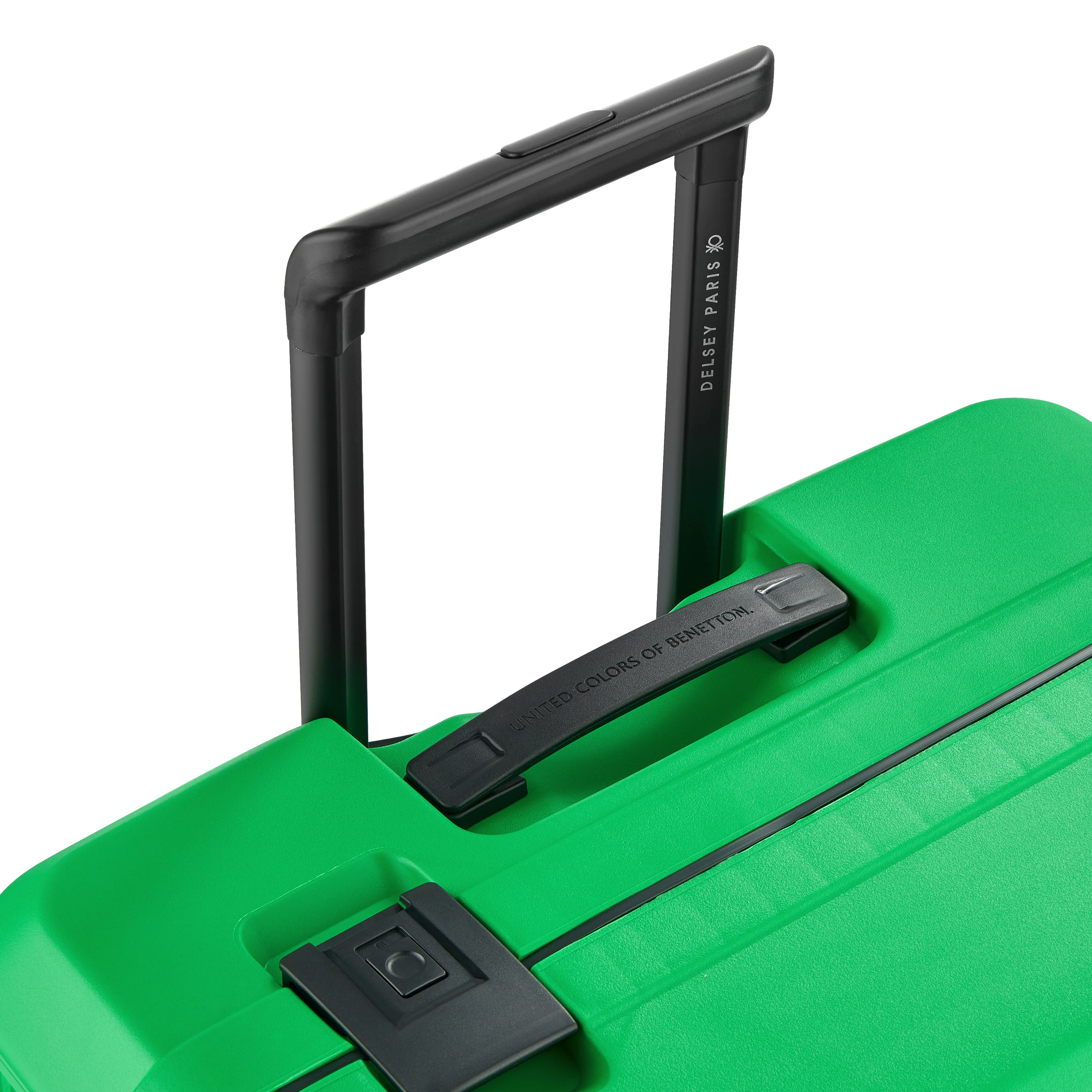 Valise Trolley Moyenne Color Block Hardside - Vert - Image 8