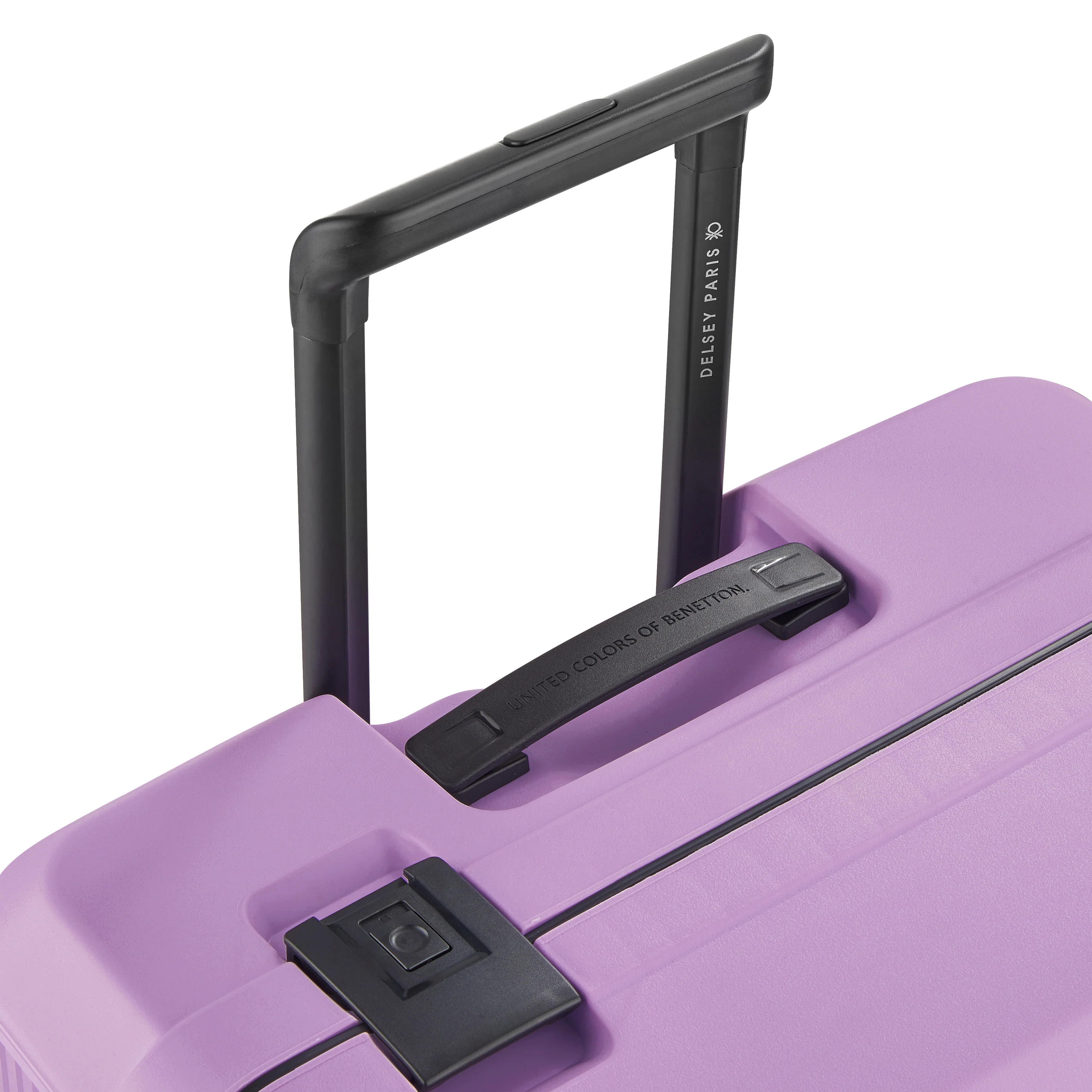 Valise Trolley Moyenne Color Block Hardside - Lavande - Image 8