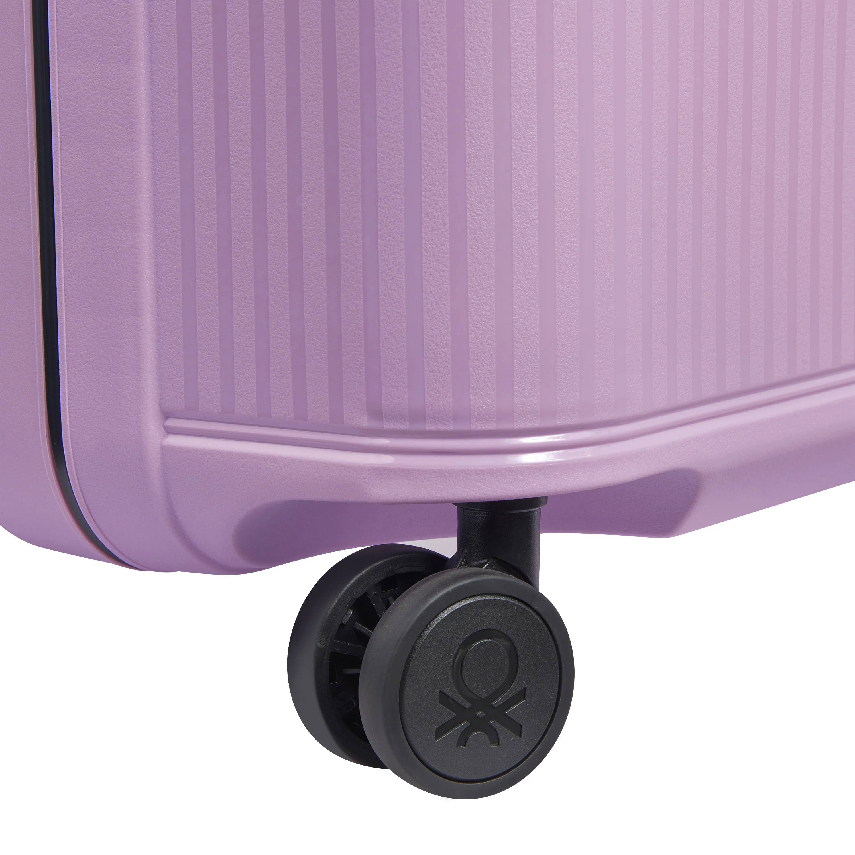Valise Trolley Moyenne Color Block Hardside - Lavande - Image 9