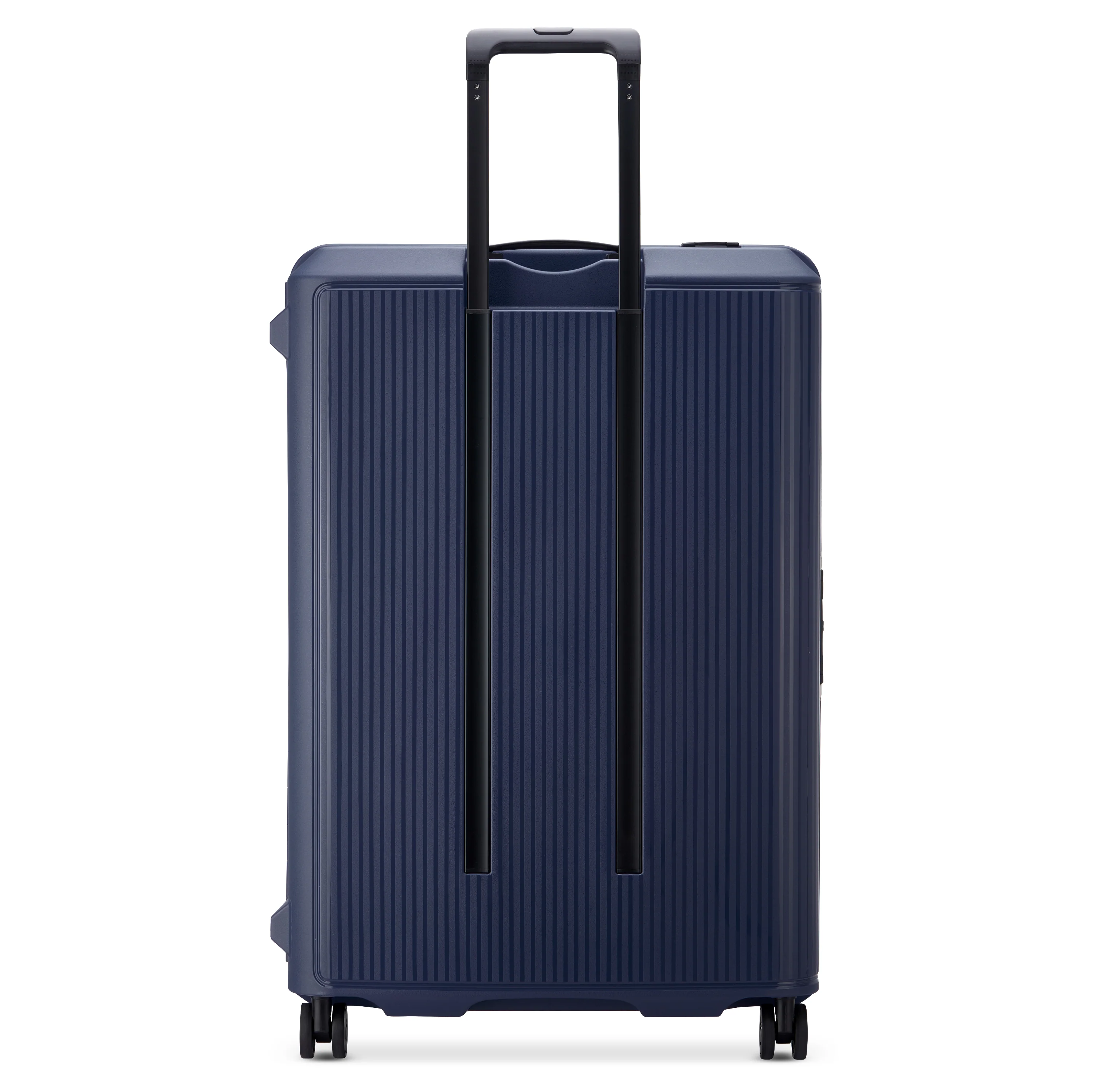 Valise Trolley Grande Color Block Hardside - Bleu Marine - Image 3