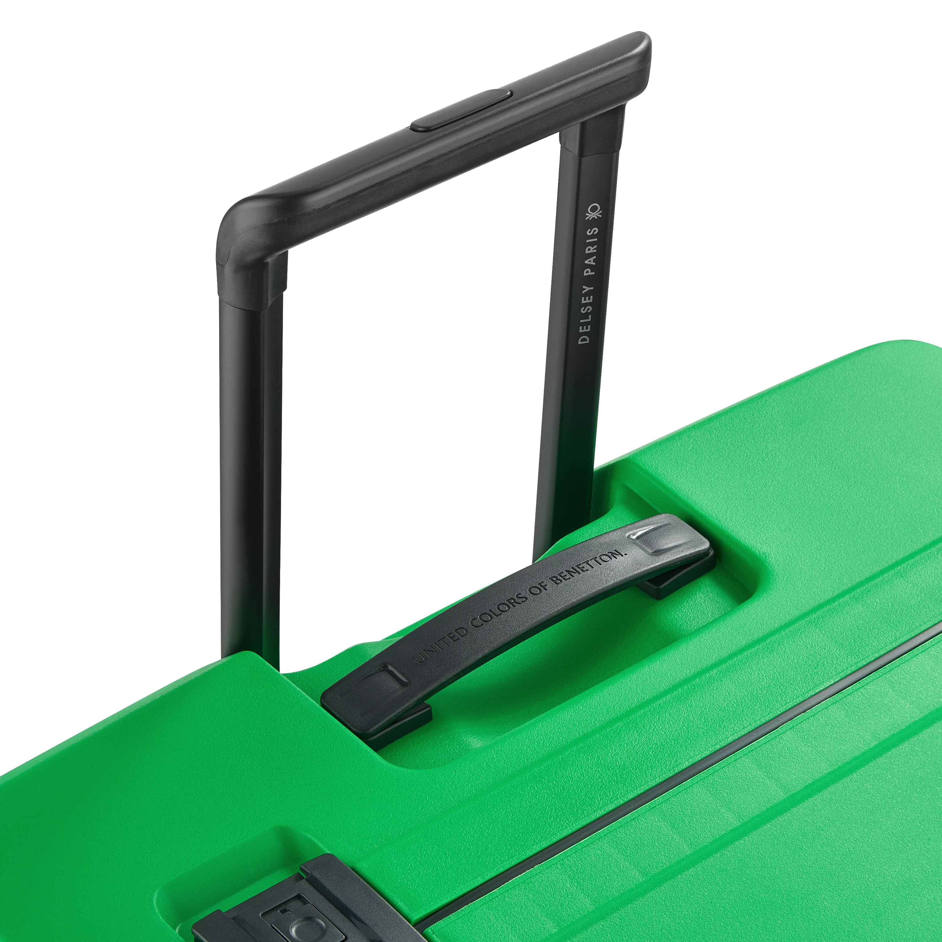 Valise Trolley Grande Color Block Hardside - Vert - Image 6