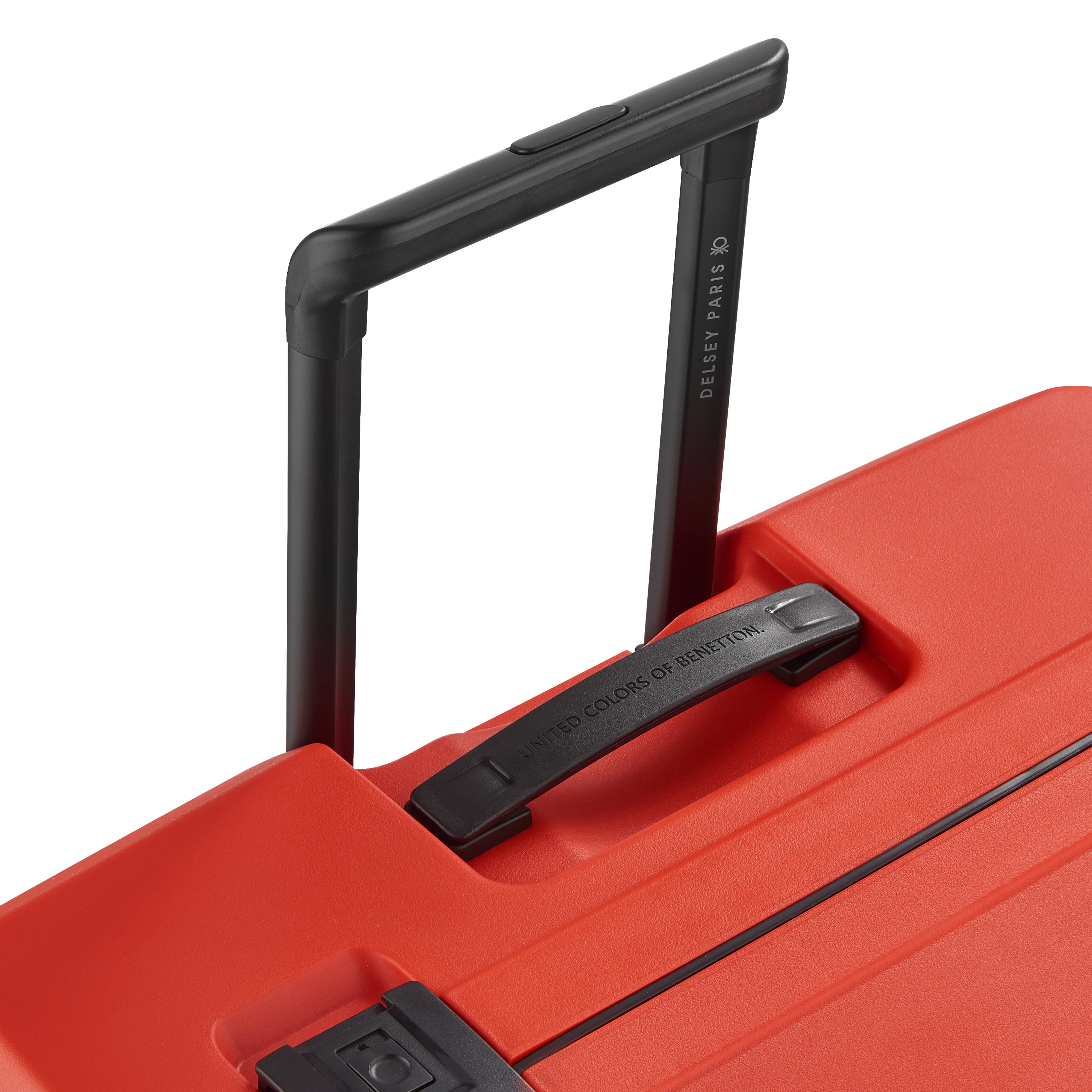 Valise Trolley Grande Color Block Hardside - Rouge - Image 3