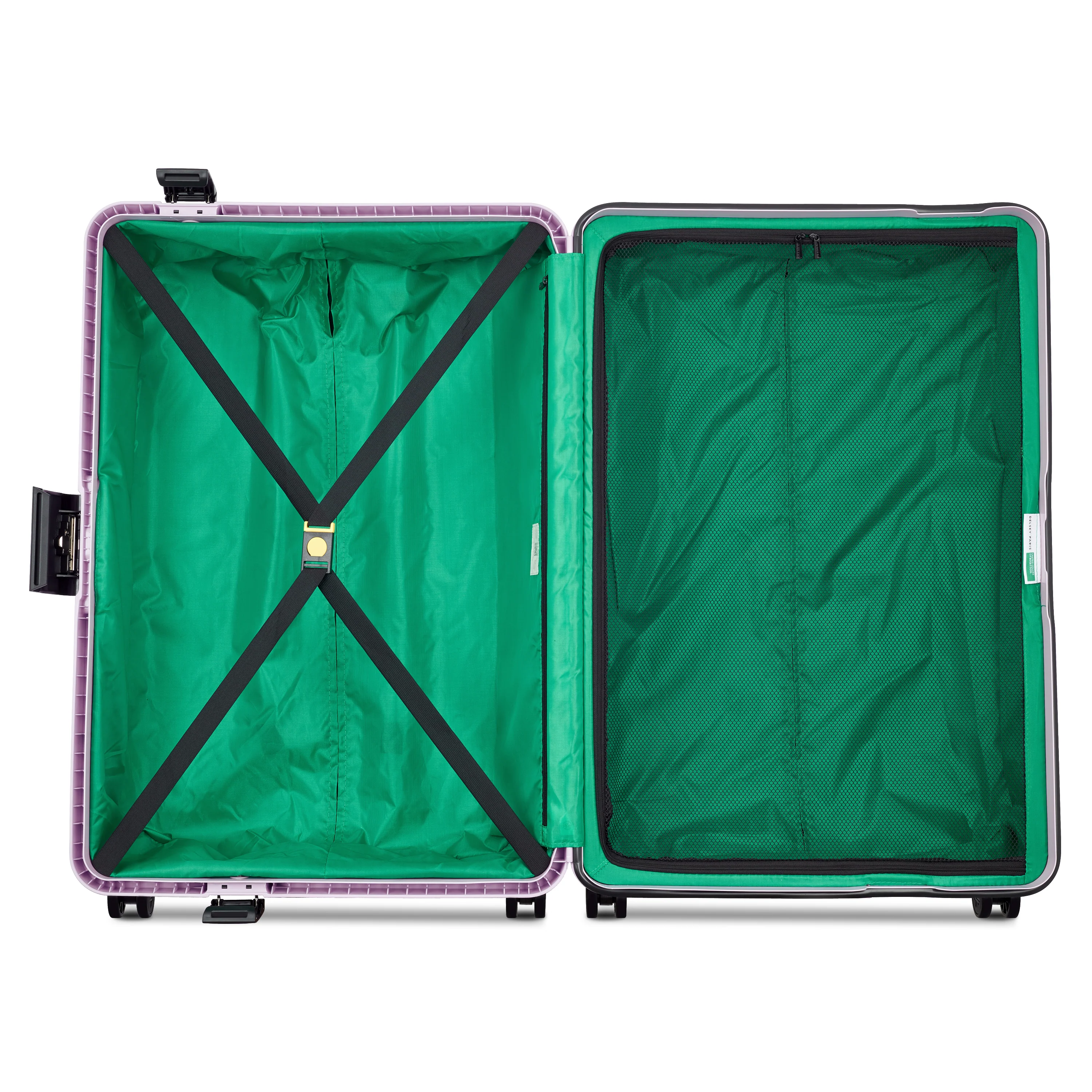 Valise Trolley Grande Color Block Hardside - Lavande - Image 4