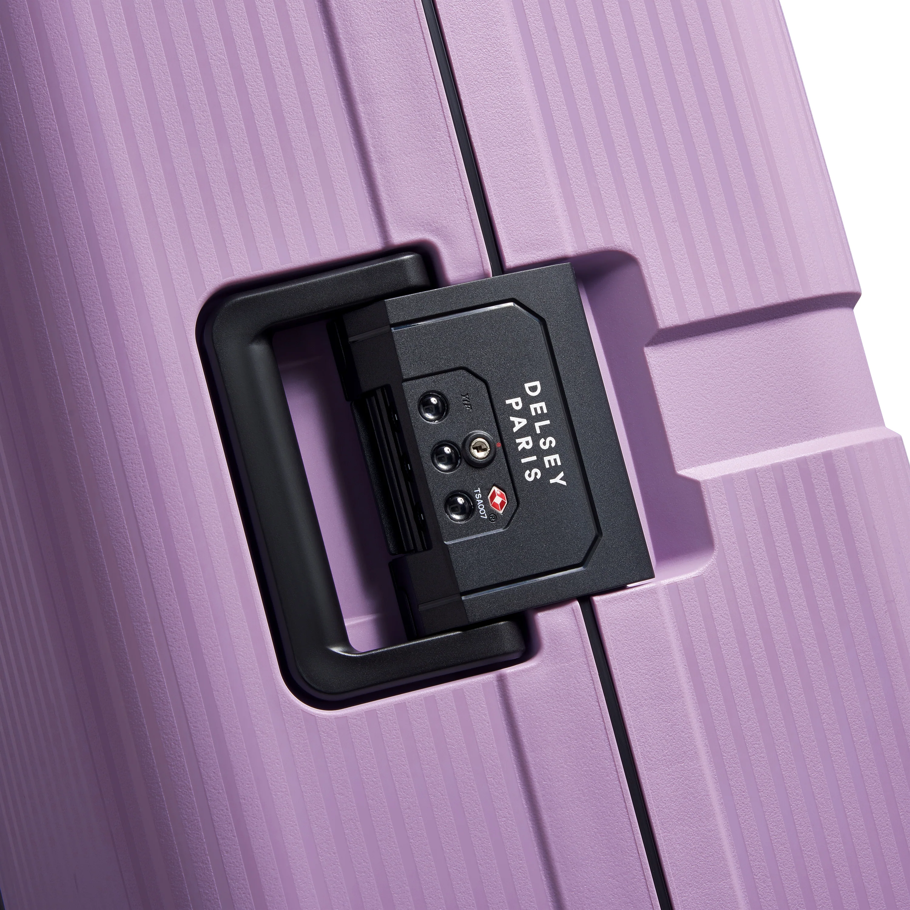 Valise Trolley Grande Color Block Hardside - Lavande - Image 7