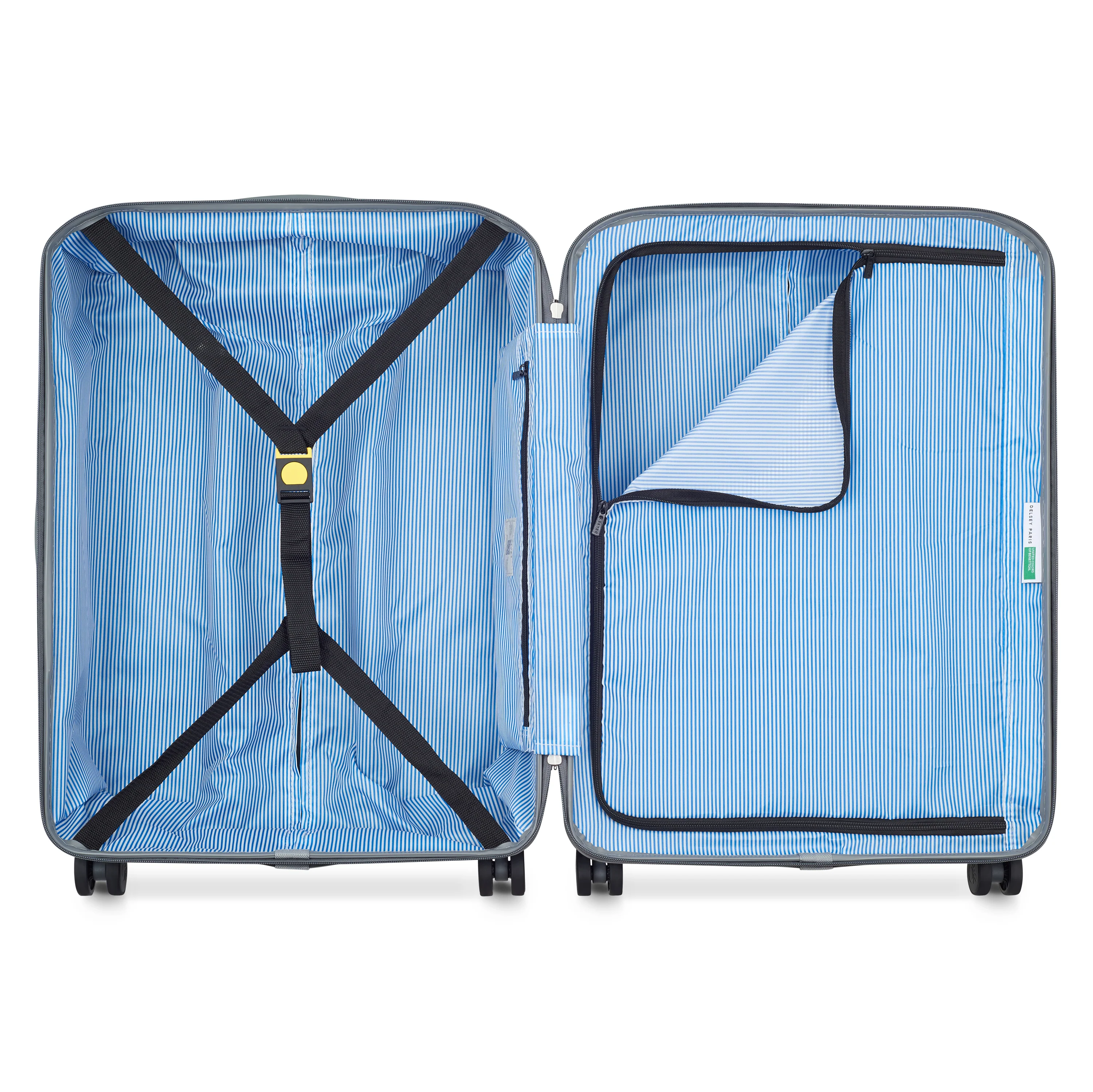 Valise Trolley Moyenne Ucb Hardside - Acier - Image 6