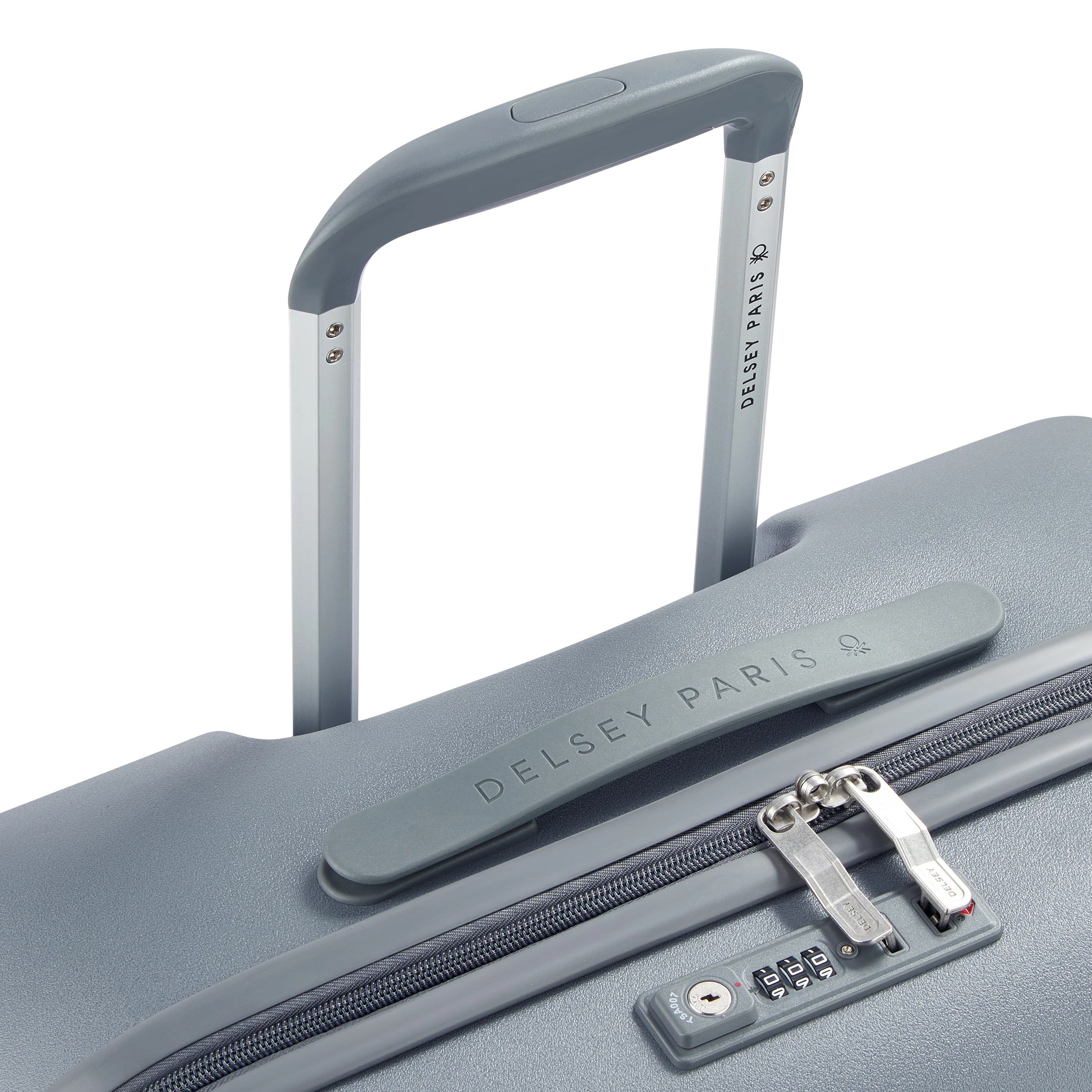 Valise Trolley Moyenne Ucb Hardside - Acier - Image 8