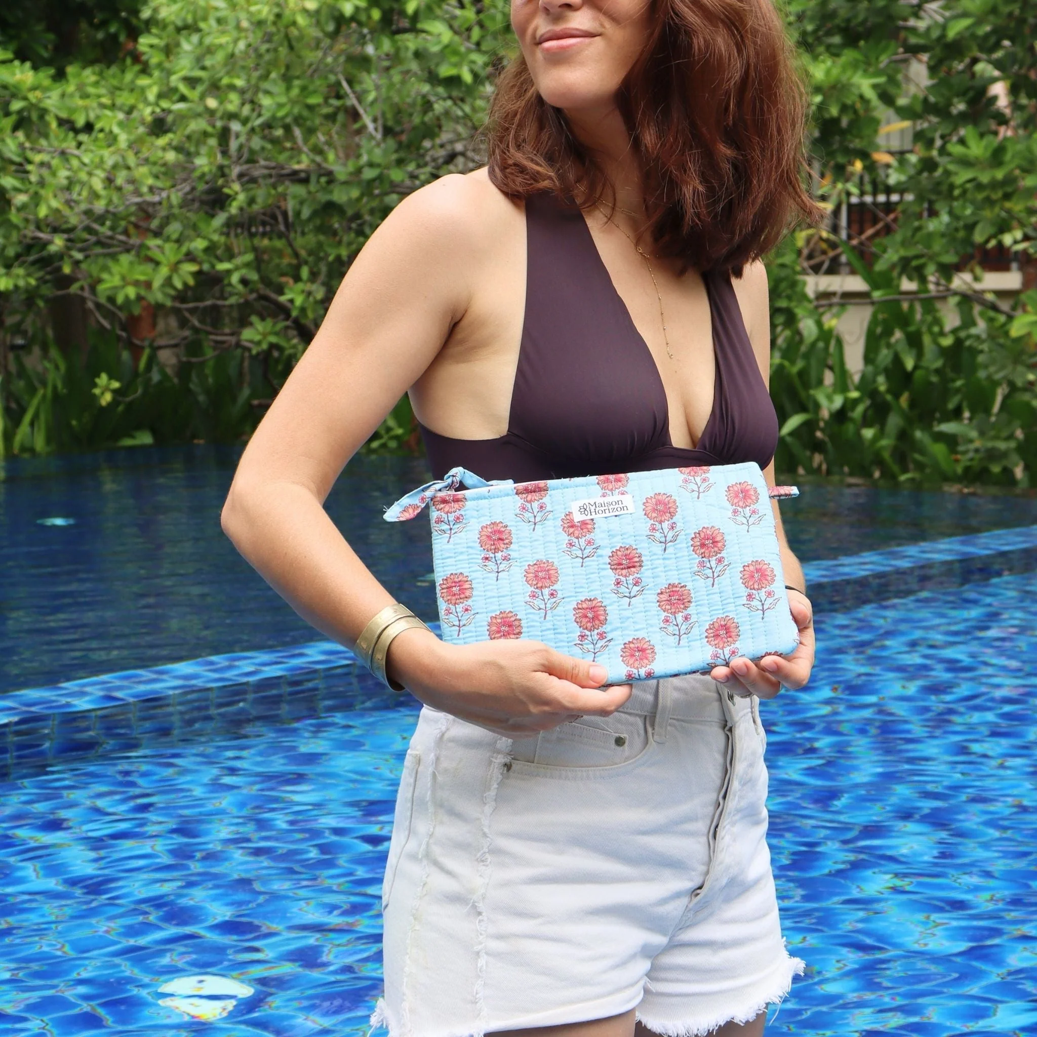 Pochette Fourre-Tout Jade - Lys Bleu Doux - Image 2
