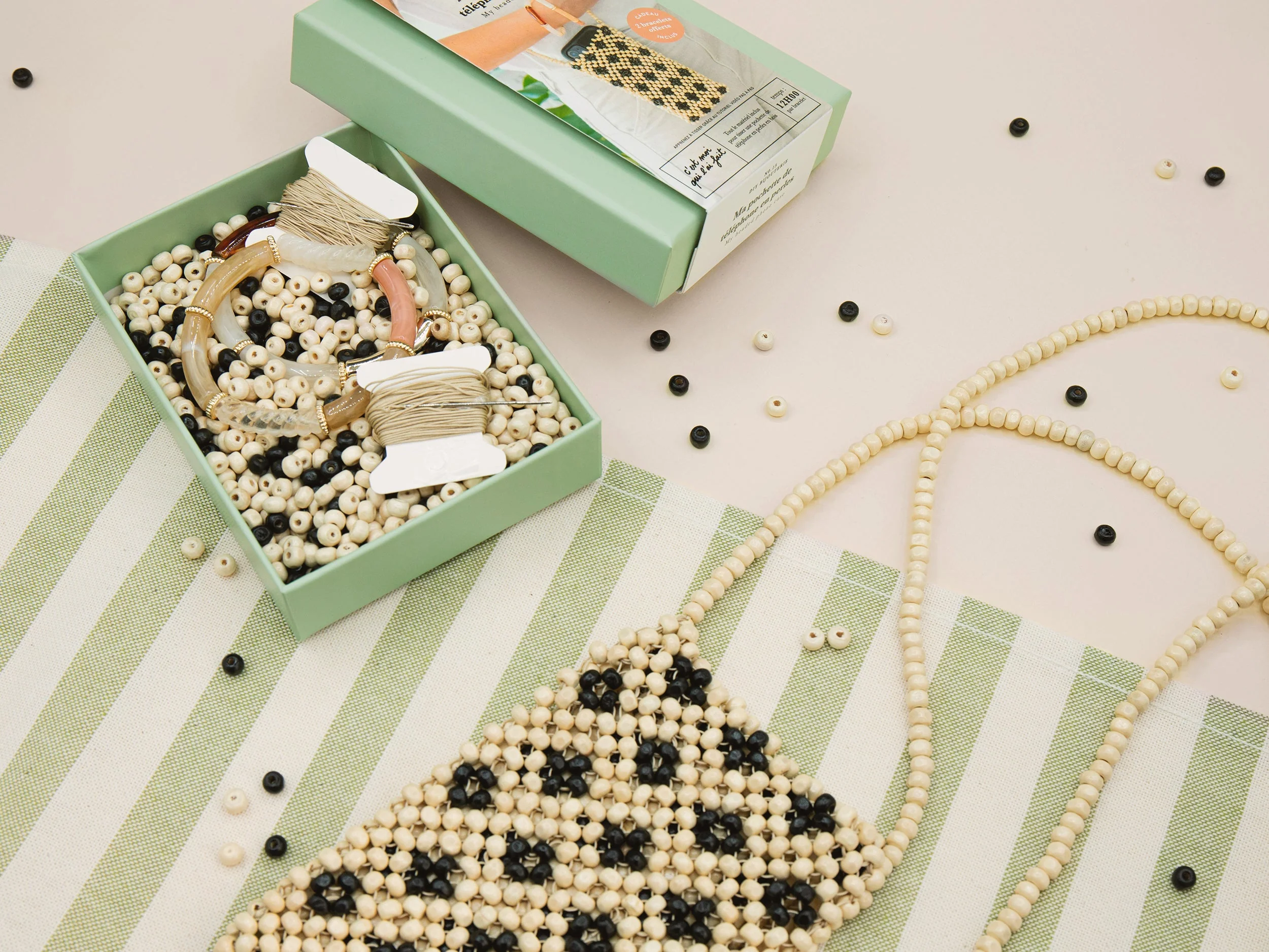 Kit Diy Bijouterie - Ma Pochette De Téléphone En Perles - Image 2