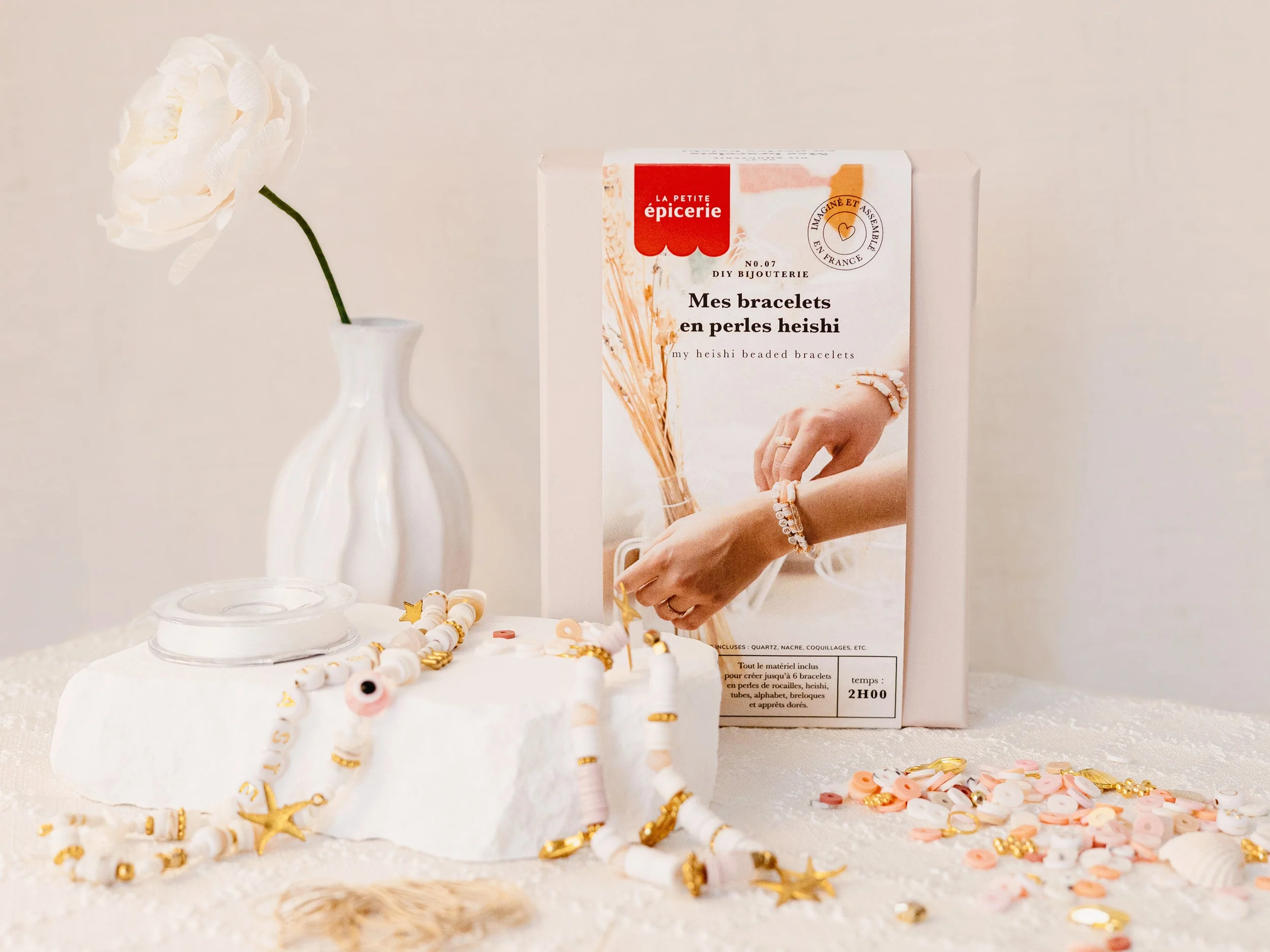 Kit Diy Bijouterie - Mes Bracelets En Perles Heishi - Image 2