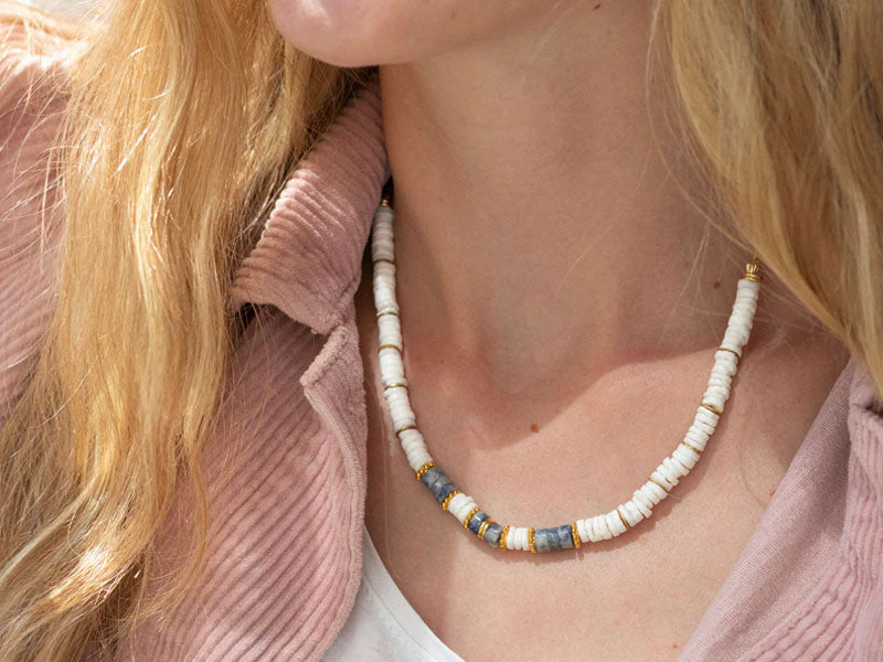 Kit Diy Bijouterie - Mon Collier En Perles Heishi Et Jaspe - Image 3