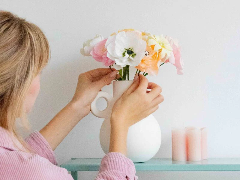 Kit Diy Home Déco - Mes Fleurs En Papier Crépon - Image 7