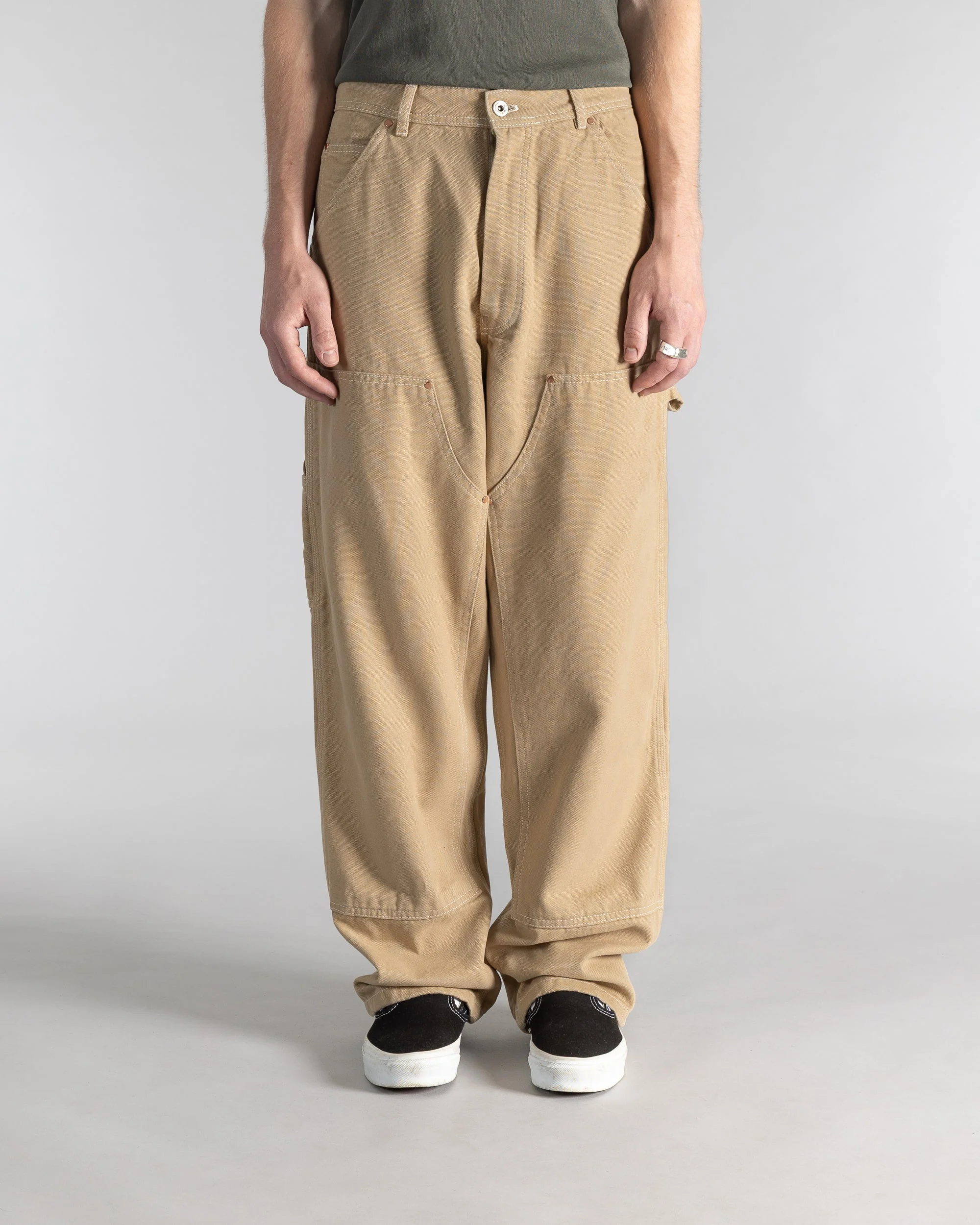 Double Knee Pant - Khaki Duck - Image 2