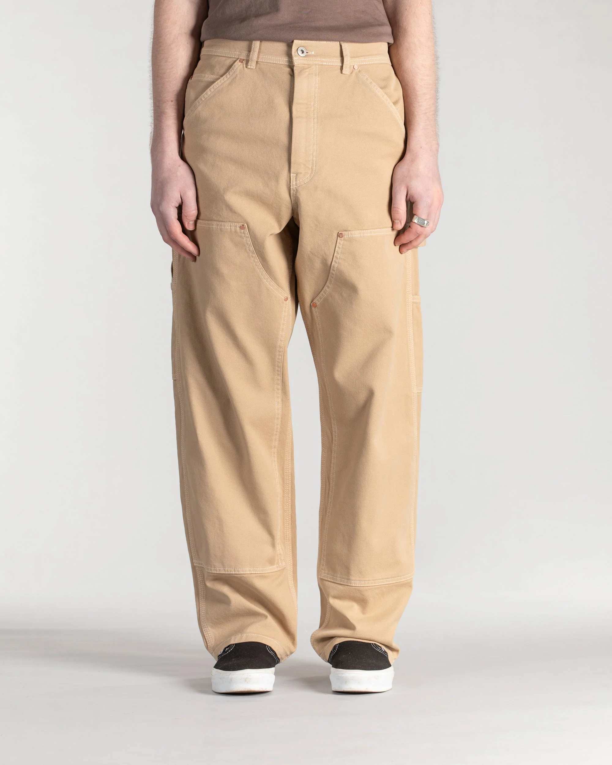 Double Knee Pant - Vintage Khaki Duck - Image 2