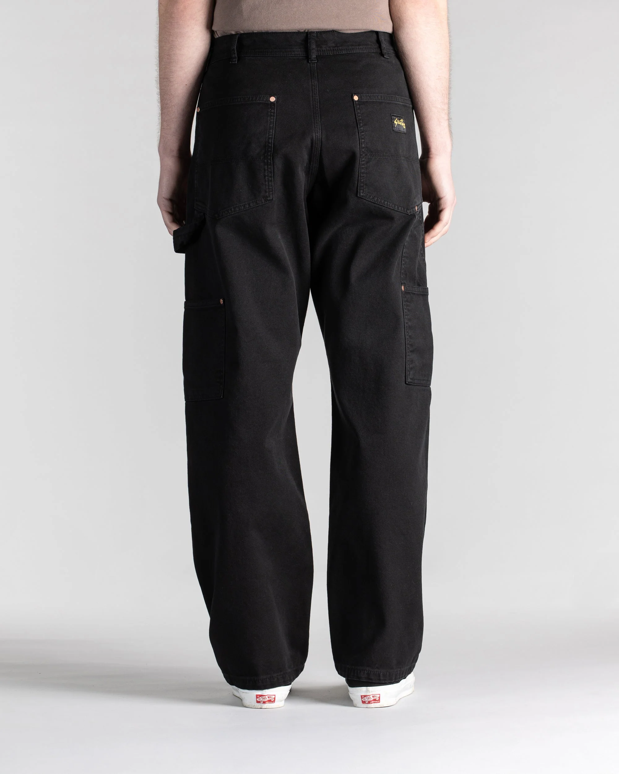 Double Knee Pant - Washed Black Duck - Image 4