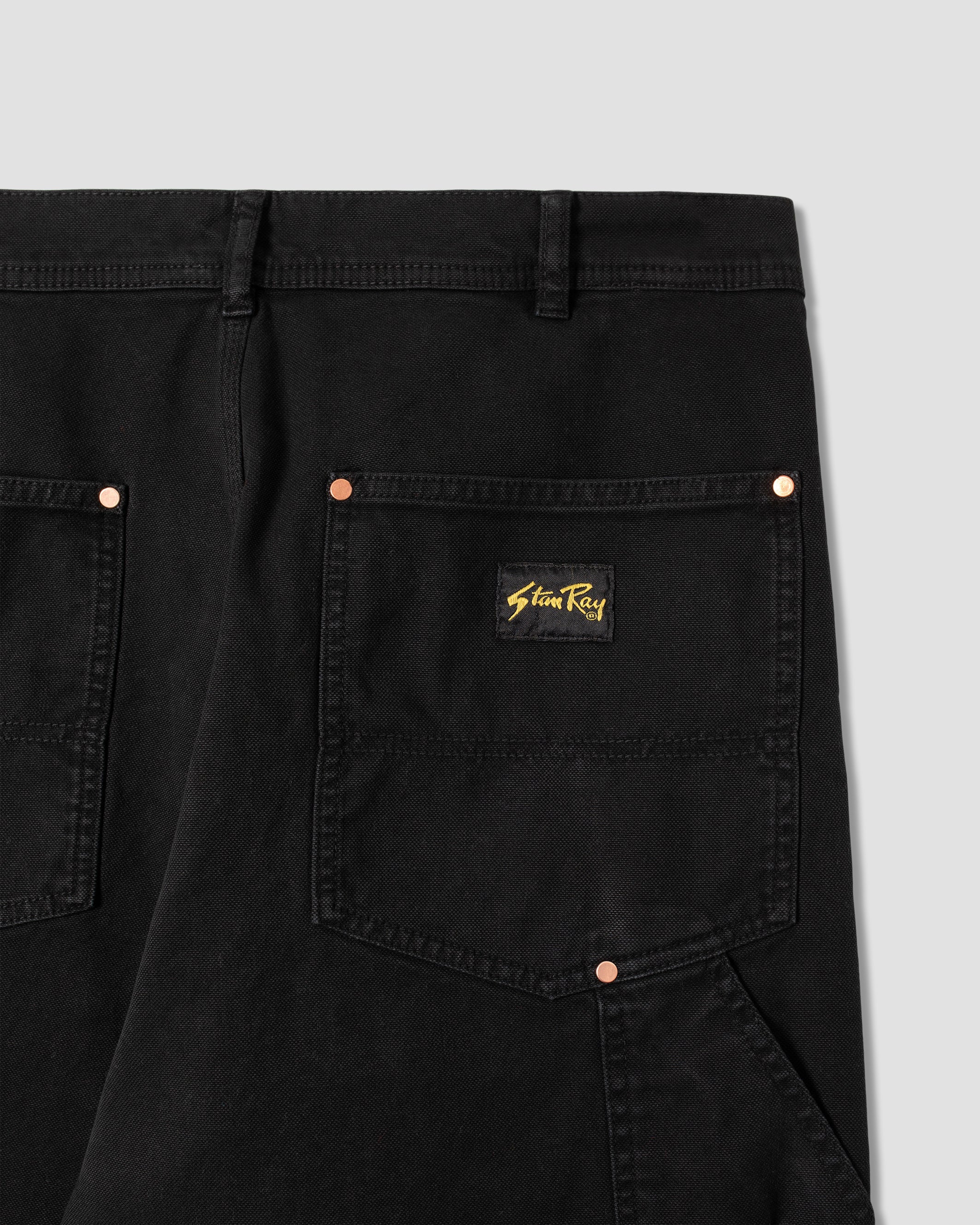 Double Knee Pant - Washed Black Duck - Image 5