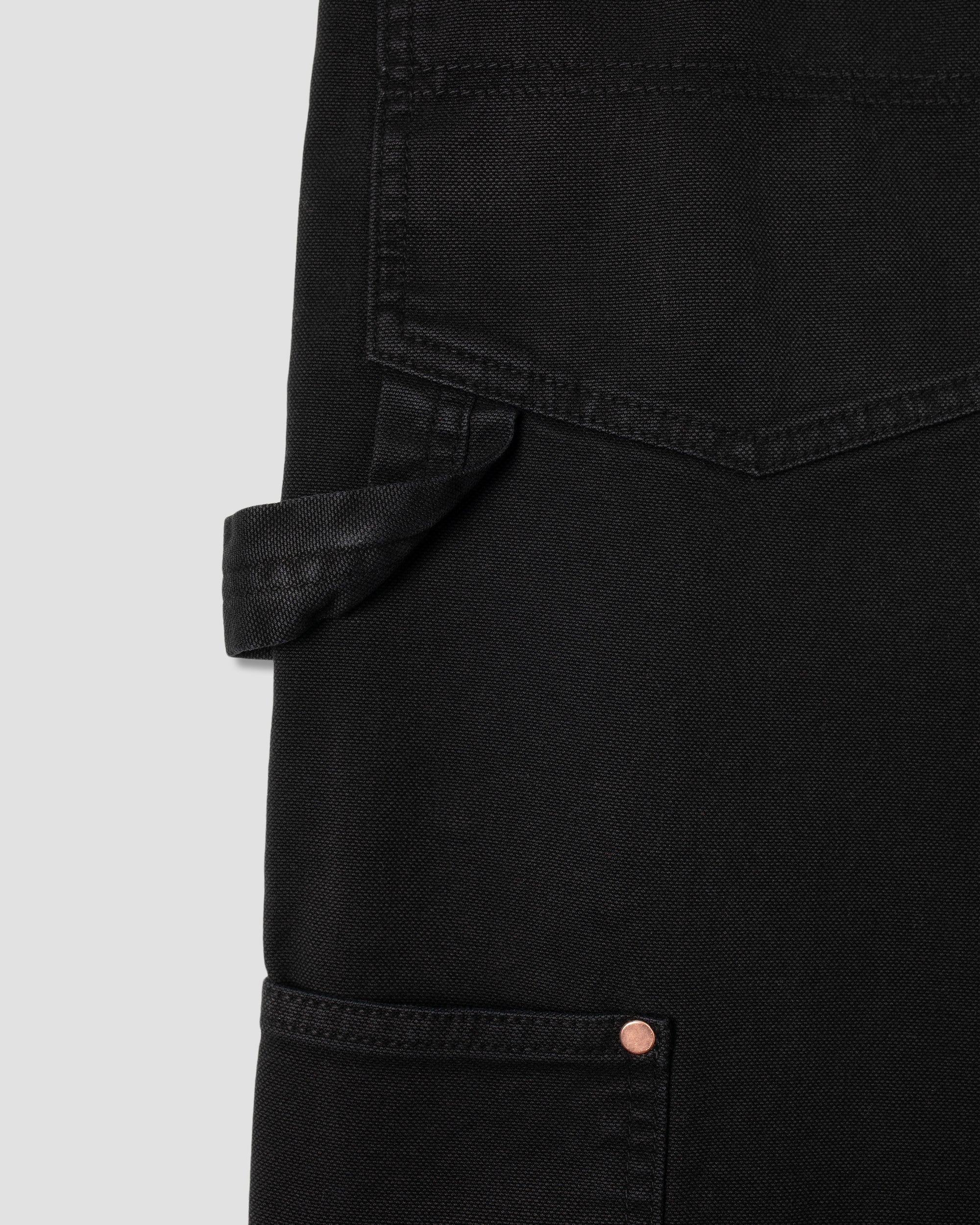 Double Knee Pant - Washed Black Duck - Image 6