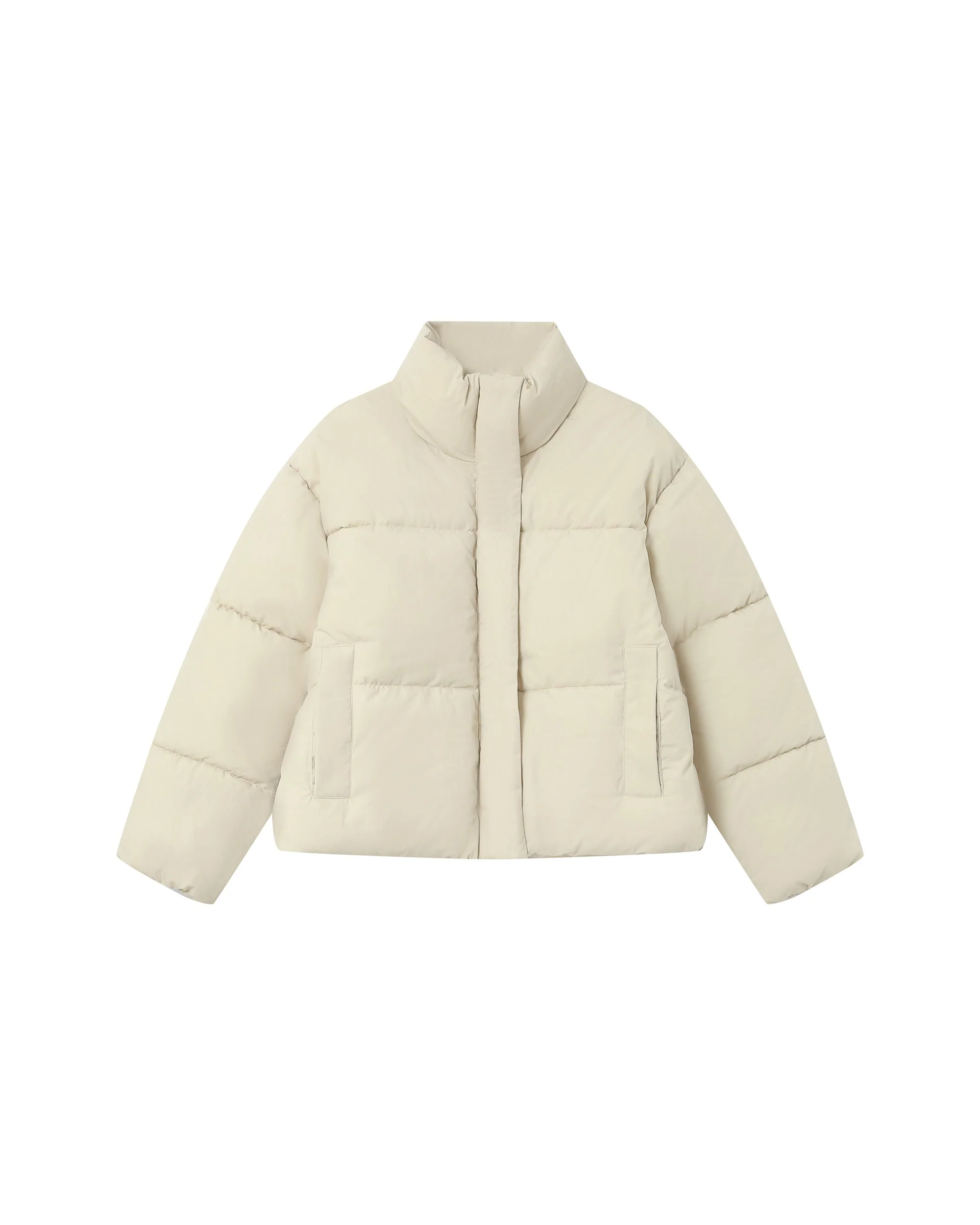 Doudoune Courte Beige Sonic - Image 8