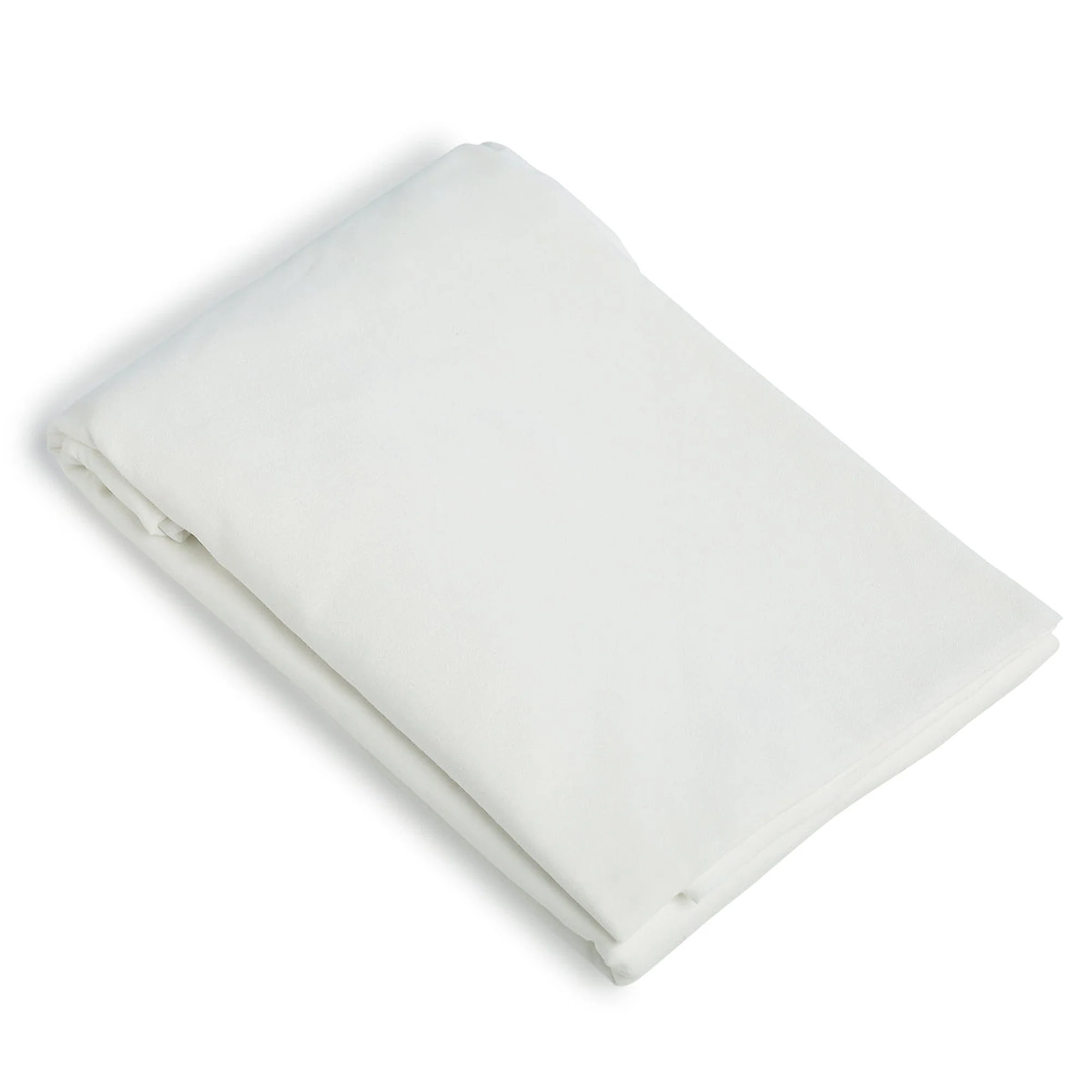 Drap Housse - Coton Lavé - Blanc - Luna - Image 4